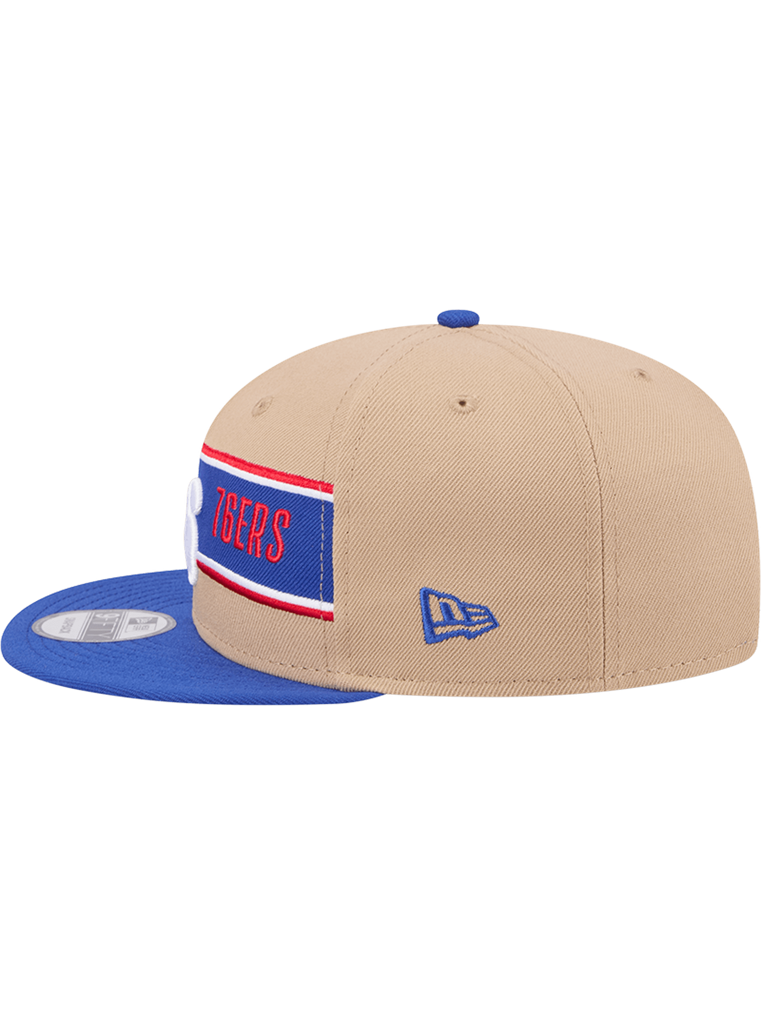 Philadelphia 76ers New Era NBA 24 Draft 9FIFTY Snapback Hat - Tan