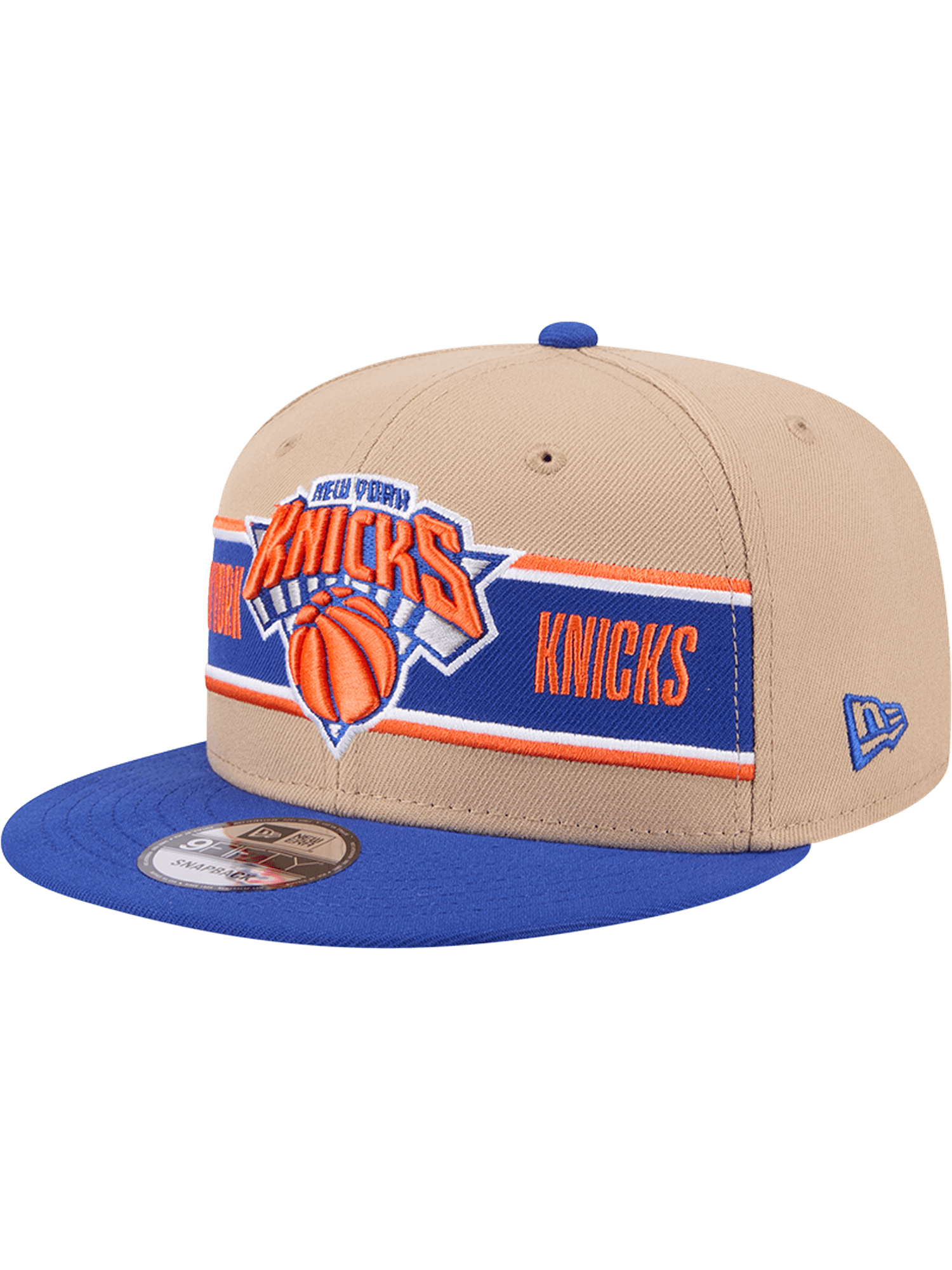 New York Knicks New Era NBA 24 Draft 9FIFTY Snapback Hat - Tan