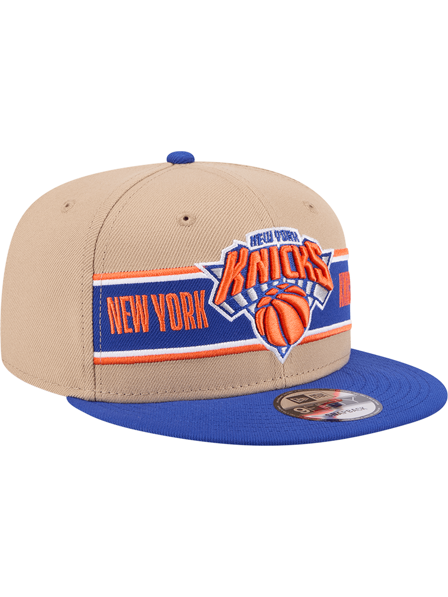 New York Knicks New Era NBA 24 Draft 9FIFTY Snapback Hat - Tan