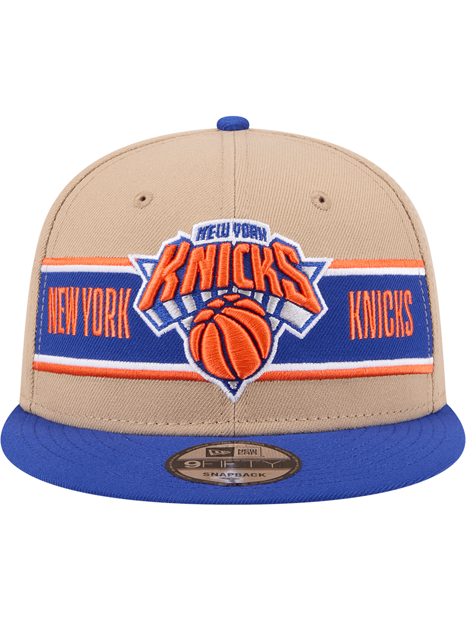 New York Knicks New Era NBA 24 Draft 9FIFTY Snapback Hat - Tan