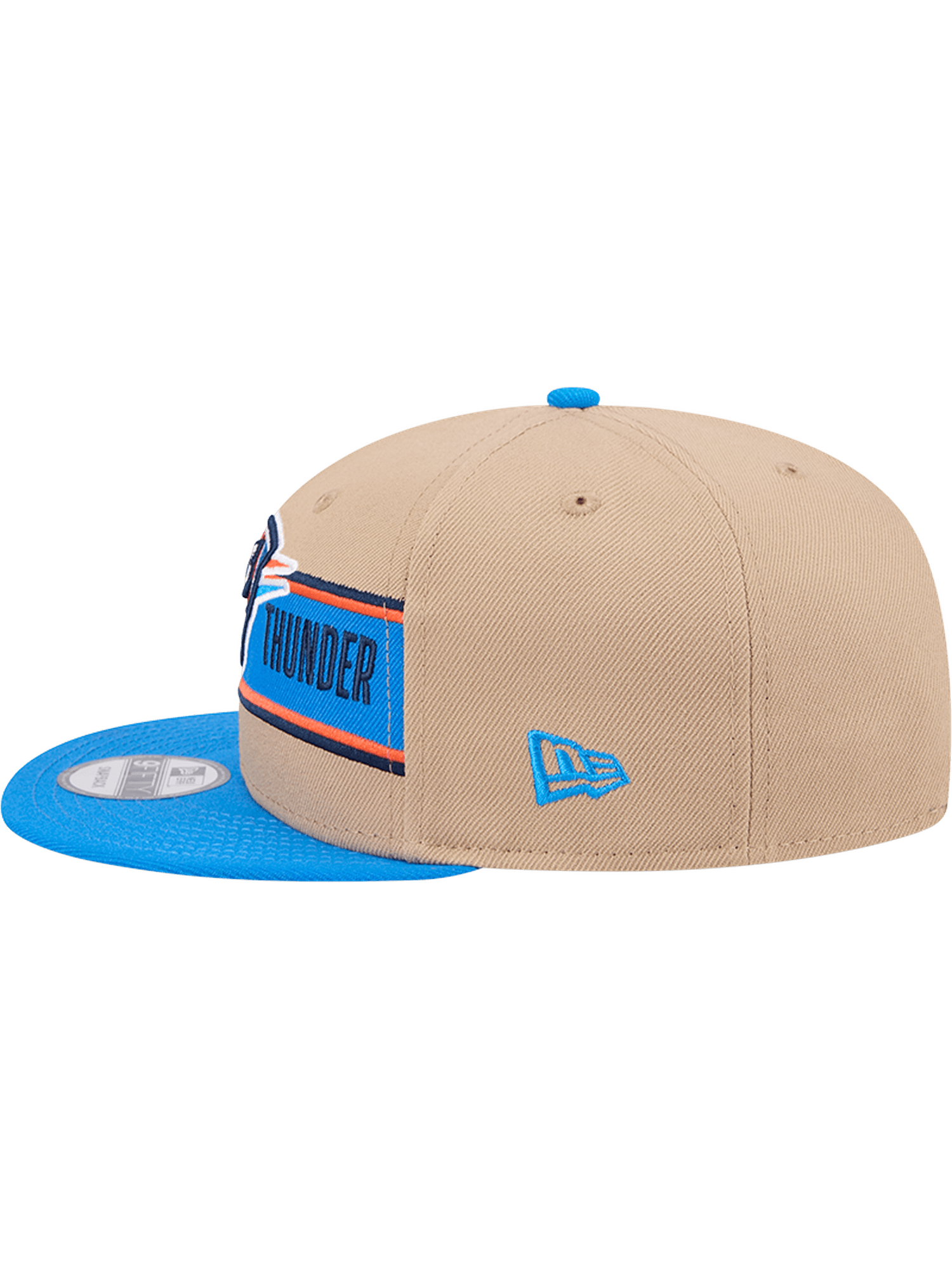 Oklahoma City Thunder New Era NBA 24 Draft 9FIFTY Snapback Hat - Tan