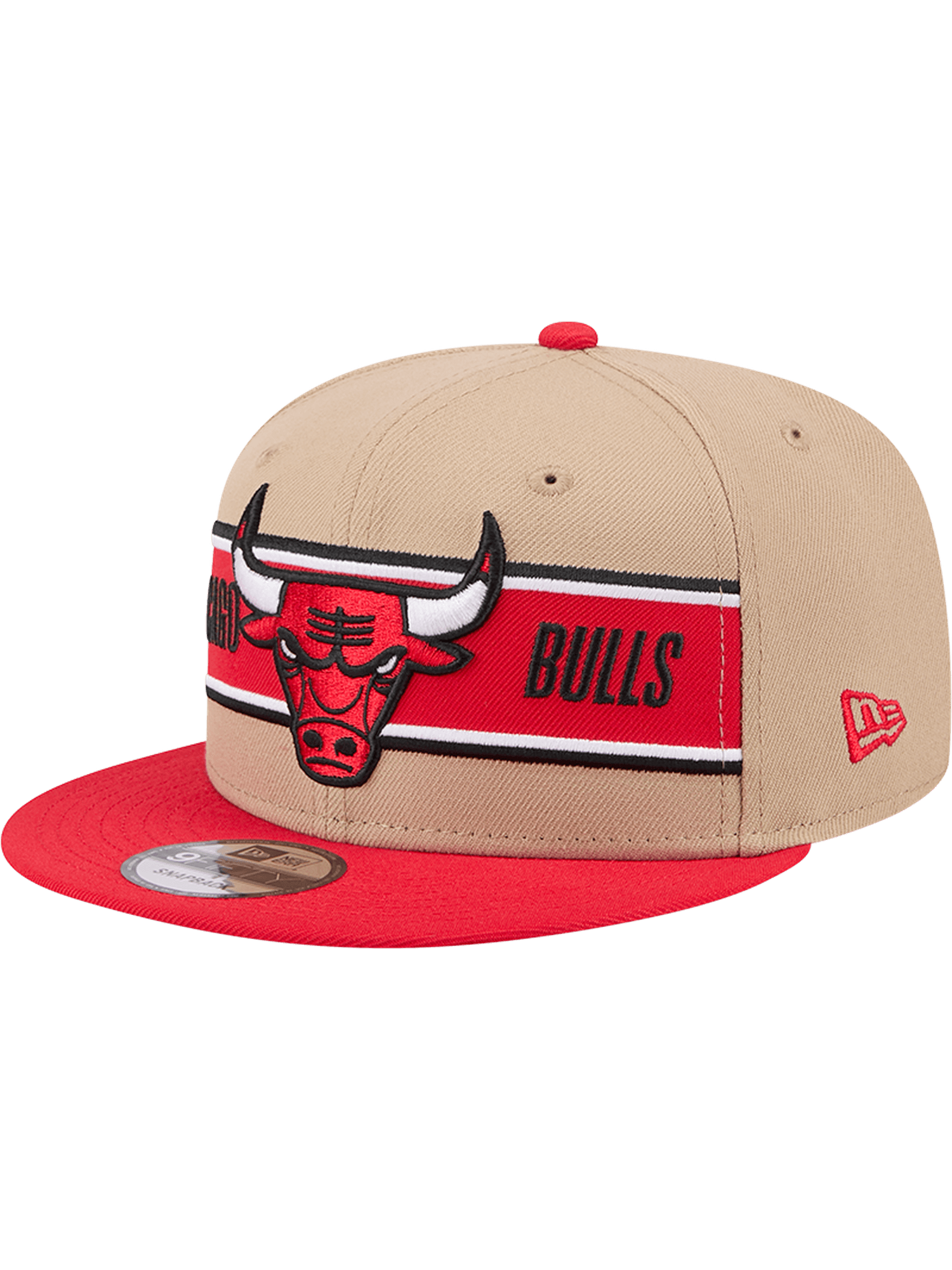 Chicago Bulls New Era NBA 24 Draft 9FIFTY Snapback Hat - Tan