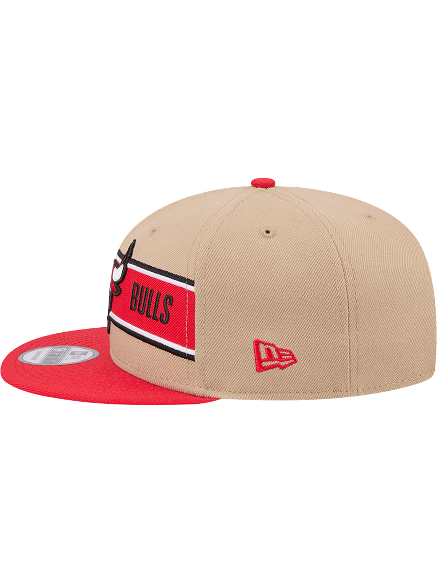 Chicago Bulls New Era NBA 24 Draft 9FIFTY Snapback Hat - Tan