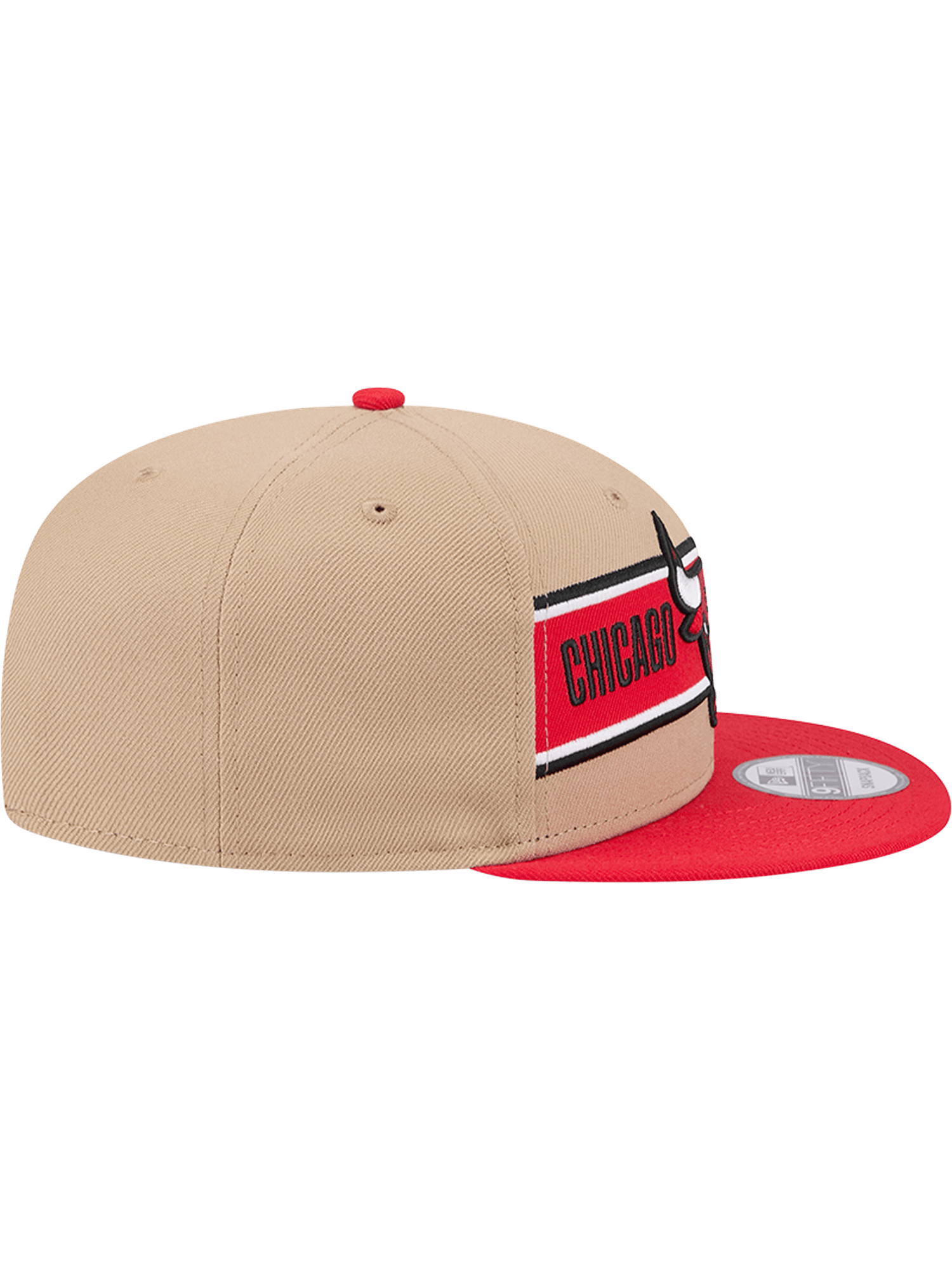 Chicago Bulls New Era NBA 24 Draft 9FIFTY Snapback Hat - Tan