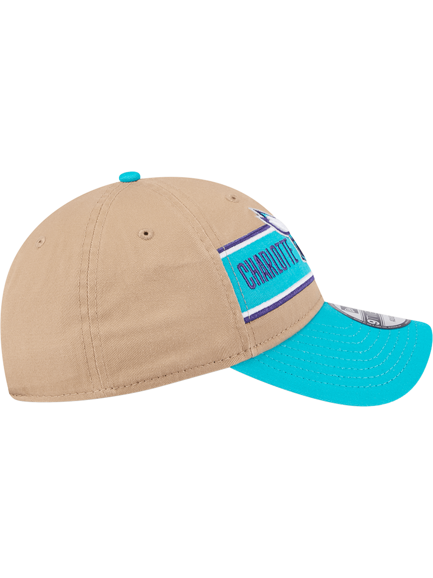 Charlotte Hornets New Era NBA 24 Draft 9TWENTY Strapback Hat - Tan