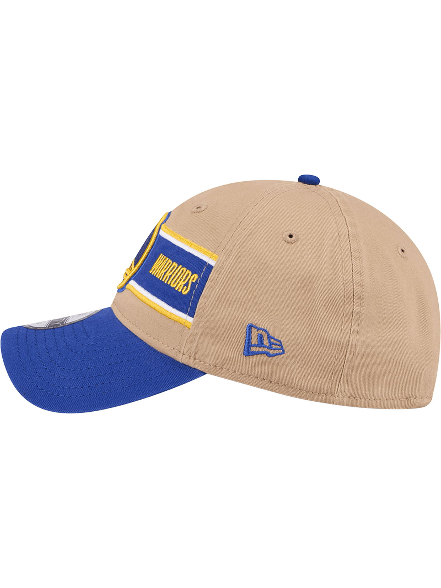 Golden State Warriors New Era NBA 24 Draft 9TWENTY Strapback Hat - Tan