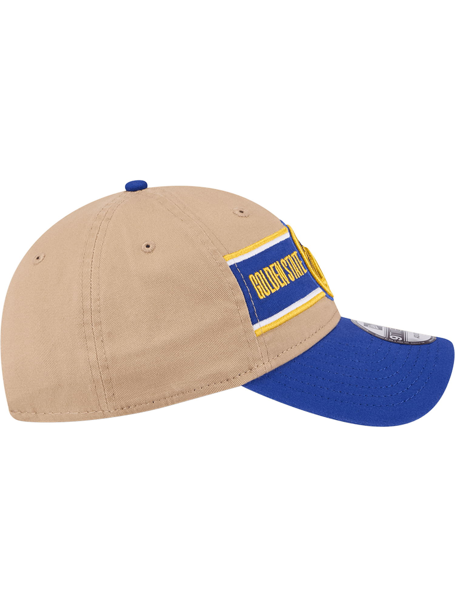 Golden State Warriors New Era NBA 24 Draft 9TWENTY Strapback Hat - Tan