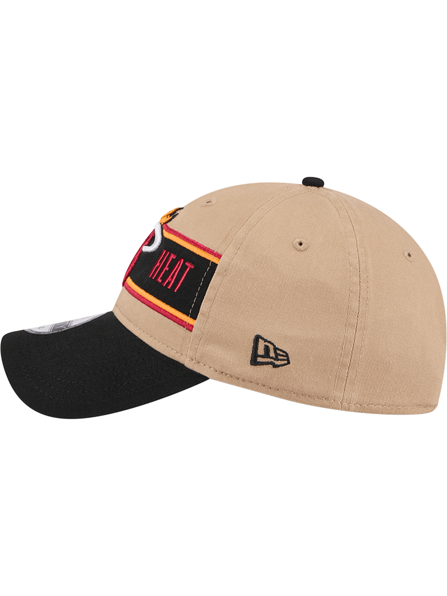 Miami Heat New Era NBA 24 Draft 9TWENTY Strapback Hat - Tan