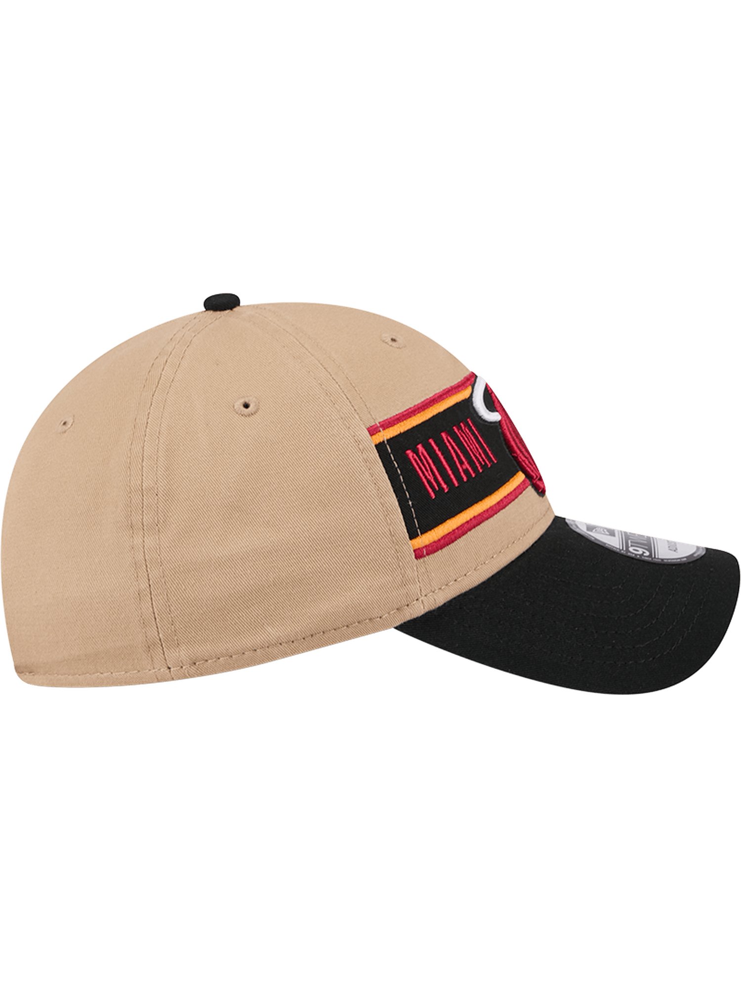 Miami Heat New Era NBA 24 Draft 9TWENTY Strapback Hat - Tan