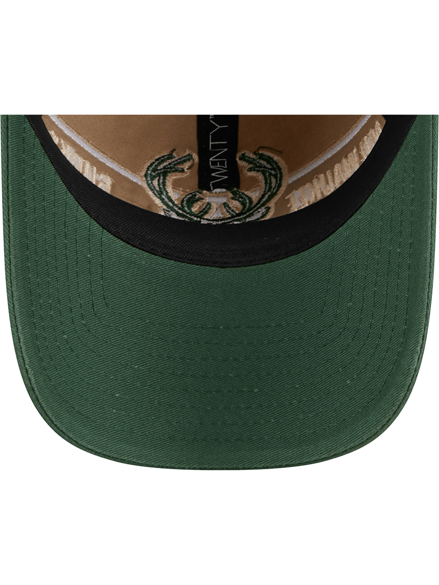 Milwaukee Bucks New Era NBA 24 Draft 9TWENTY Strapback Hat - Tan