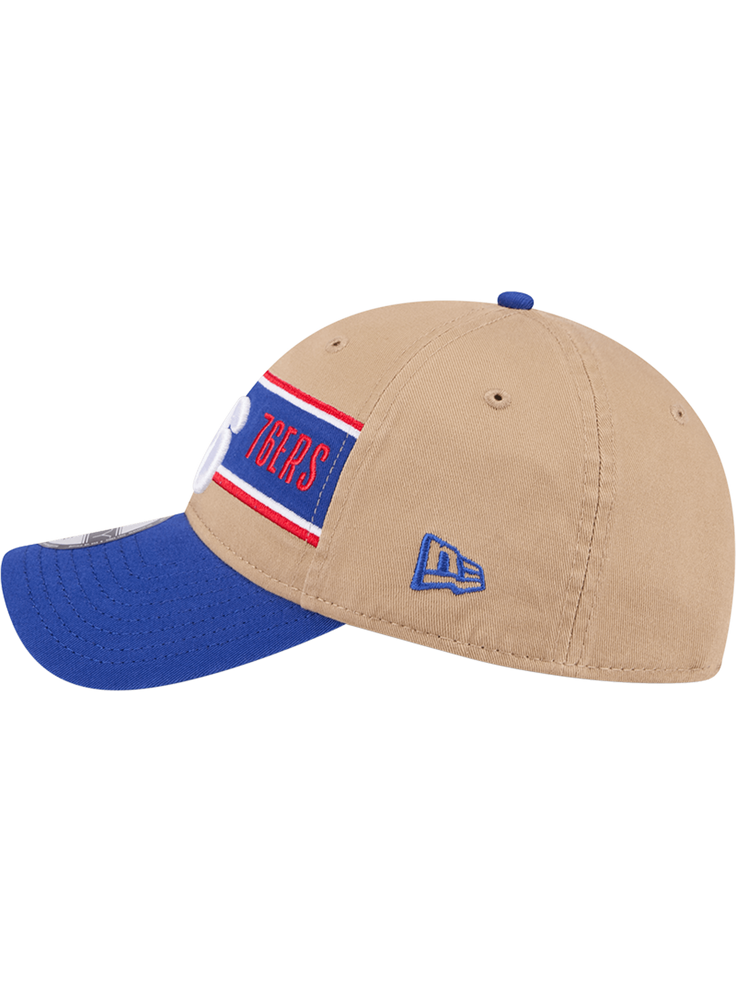 Philadelphia 76ers New Era NBA 24 Draft 9TWENTY Strapback Hat - Tan