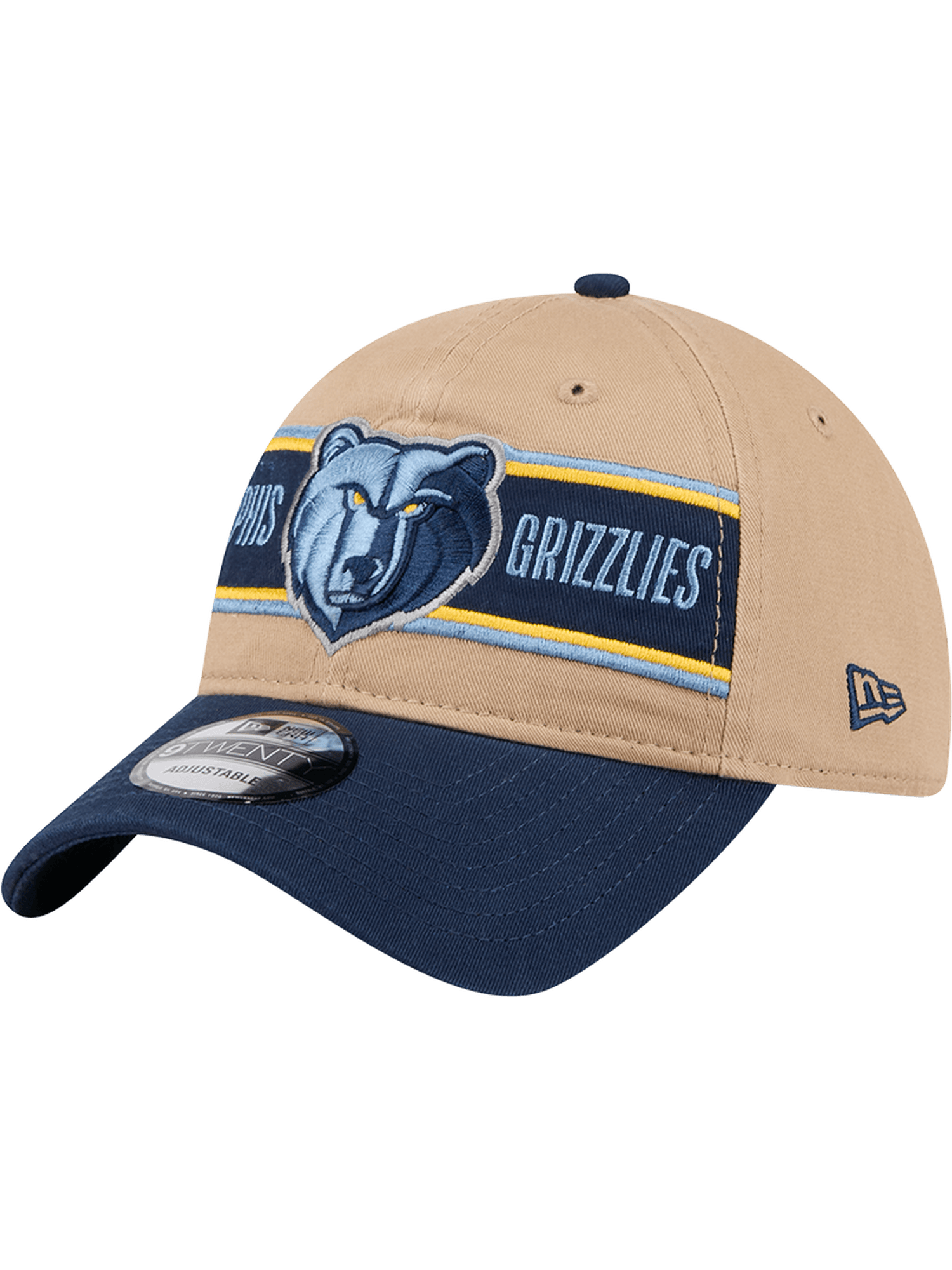 Memphis Grizzlies New Era NBA 24 Draft 9TWENTY Strapback Hat - Tan