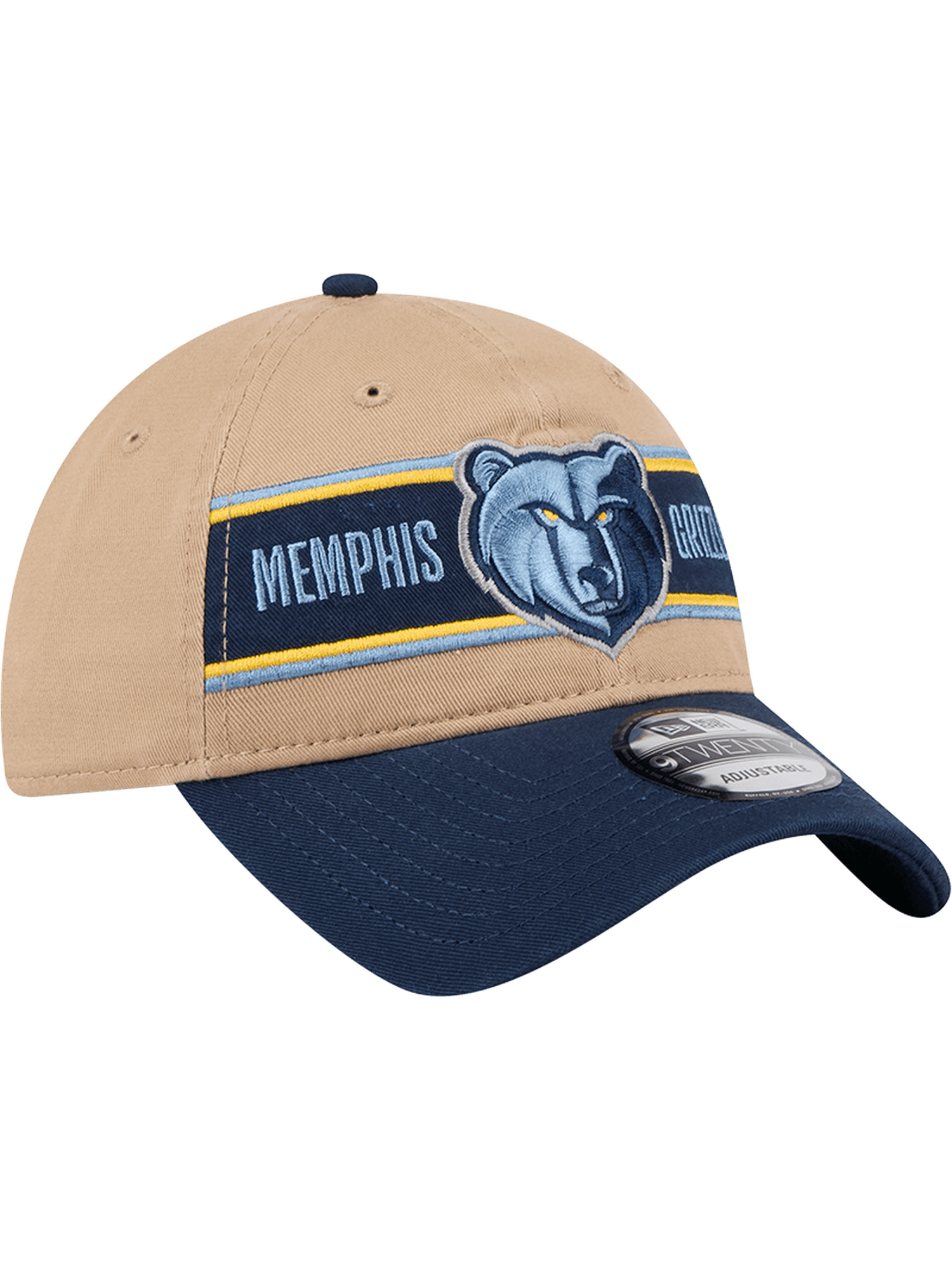 Memphis Grizzlies New Era NBA 24 Draft 9TWENTY Strapback Hat - Tan