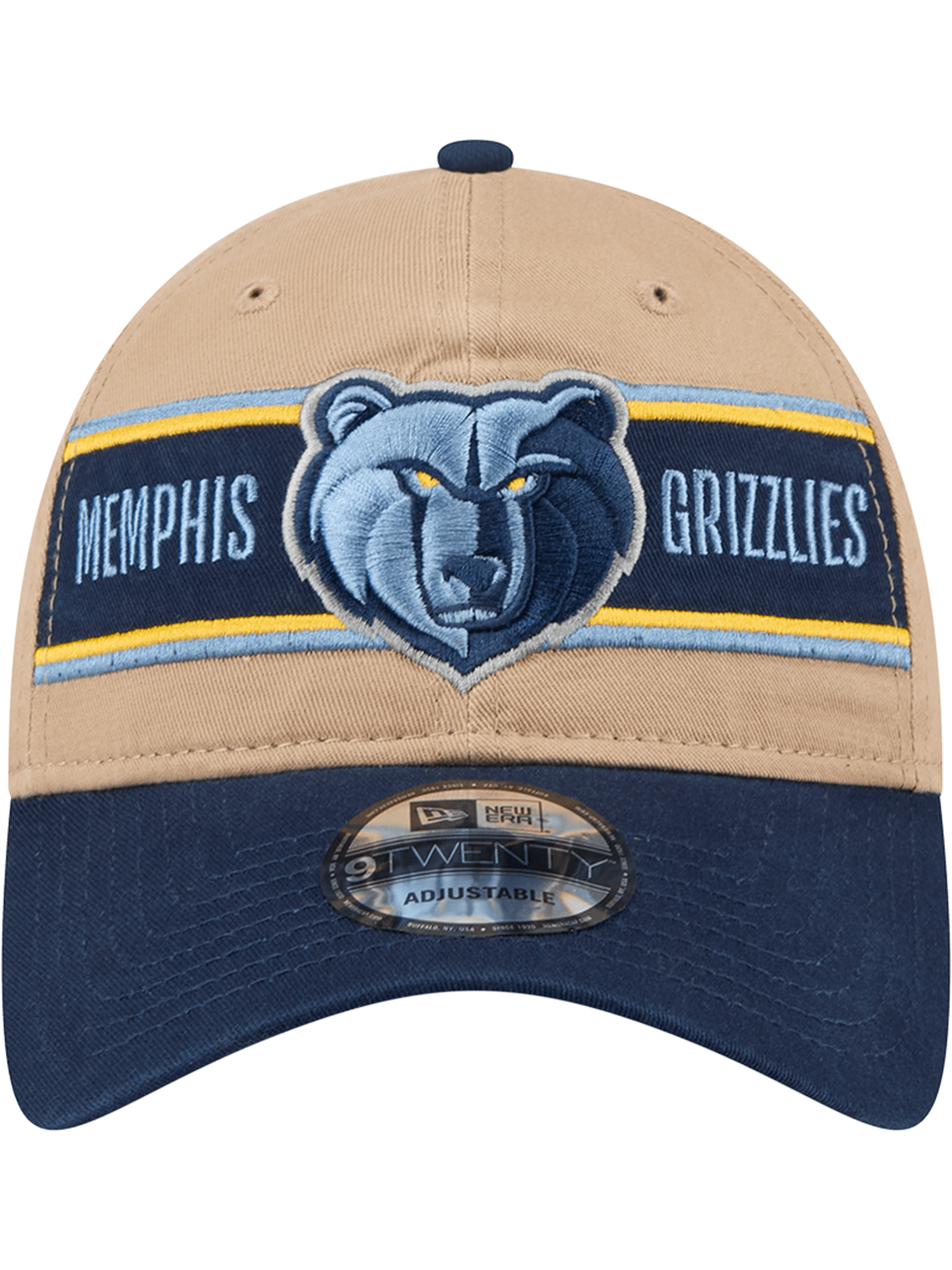 Memphis Grizzlies New Era NBA 24 Draft 9TWENTY Strapback Hat - Tan