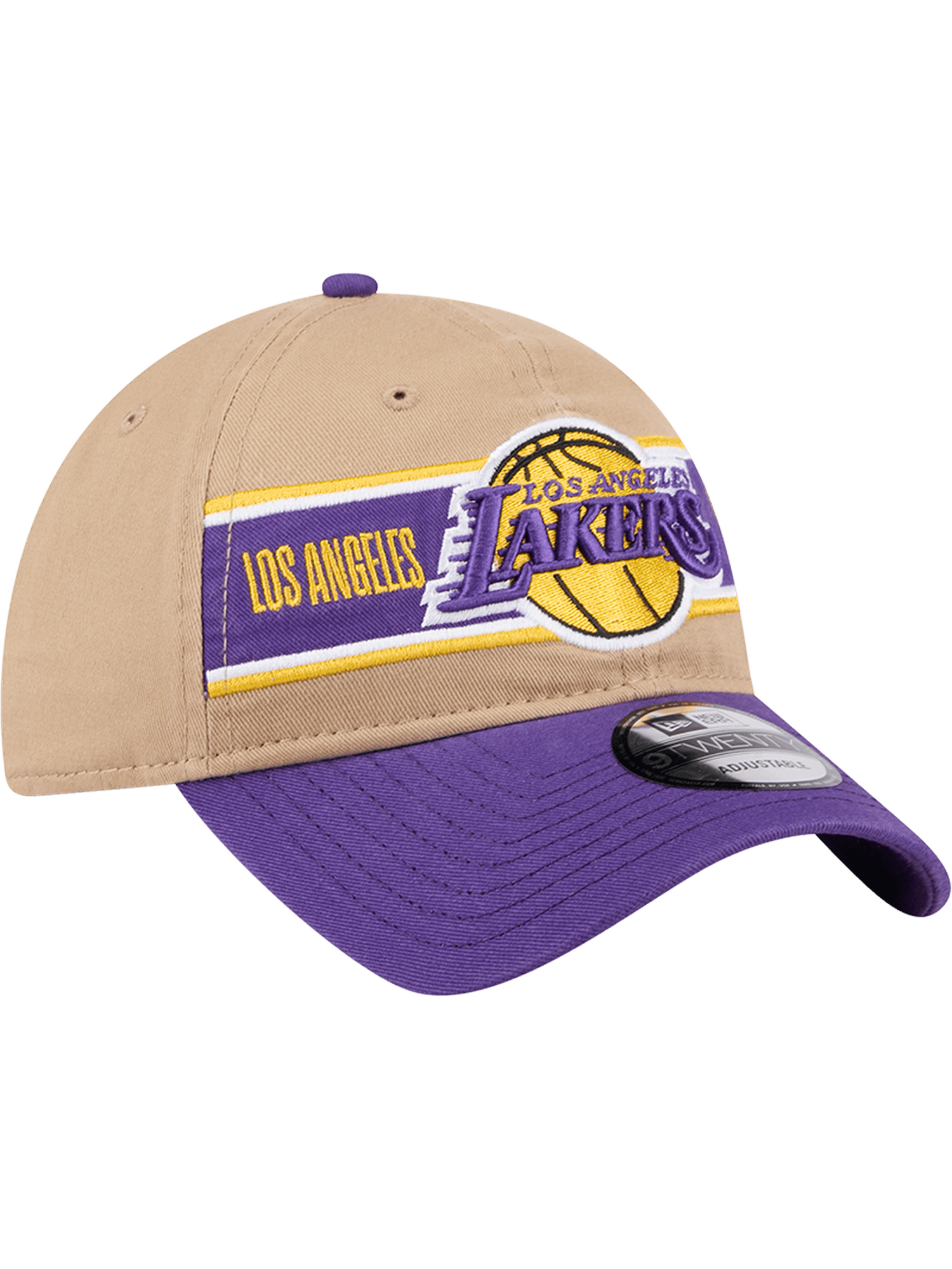 Los Angeles Lakers New Era NBA 24 Draft 9TWENTY Strapback Hat - Tan