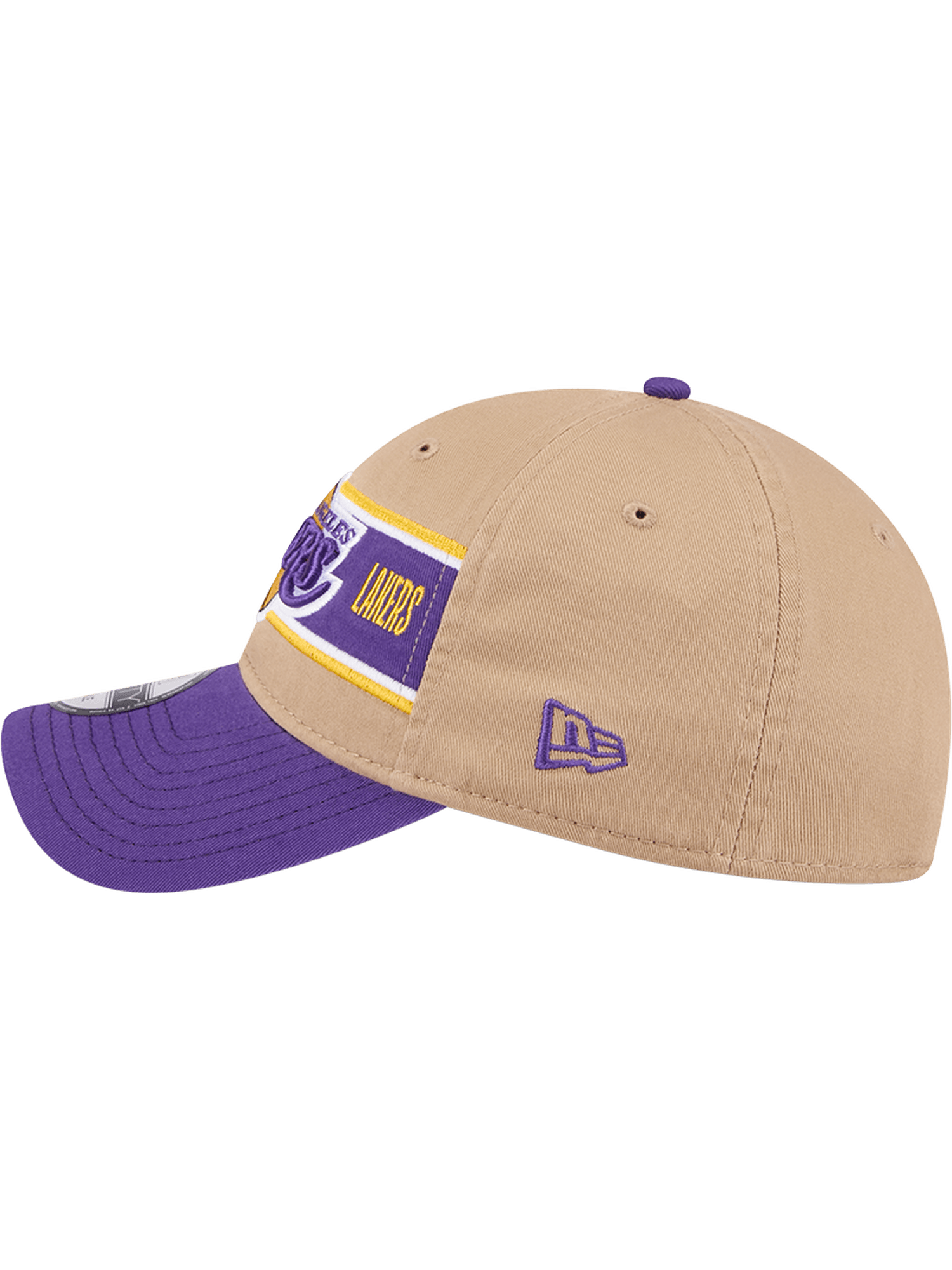 Los Angeles Lakers New Era NBA 24 Draft 9TWENTY Strapback Hat - Tan