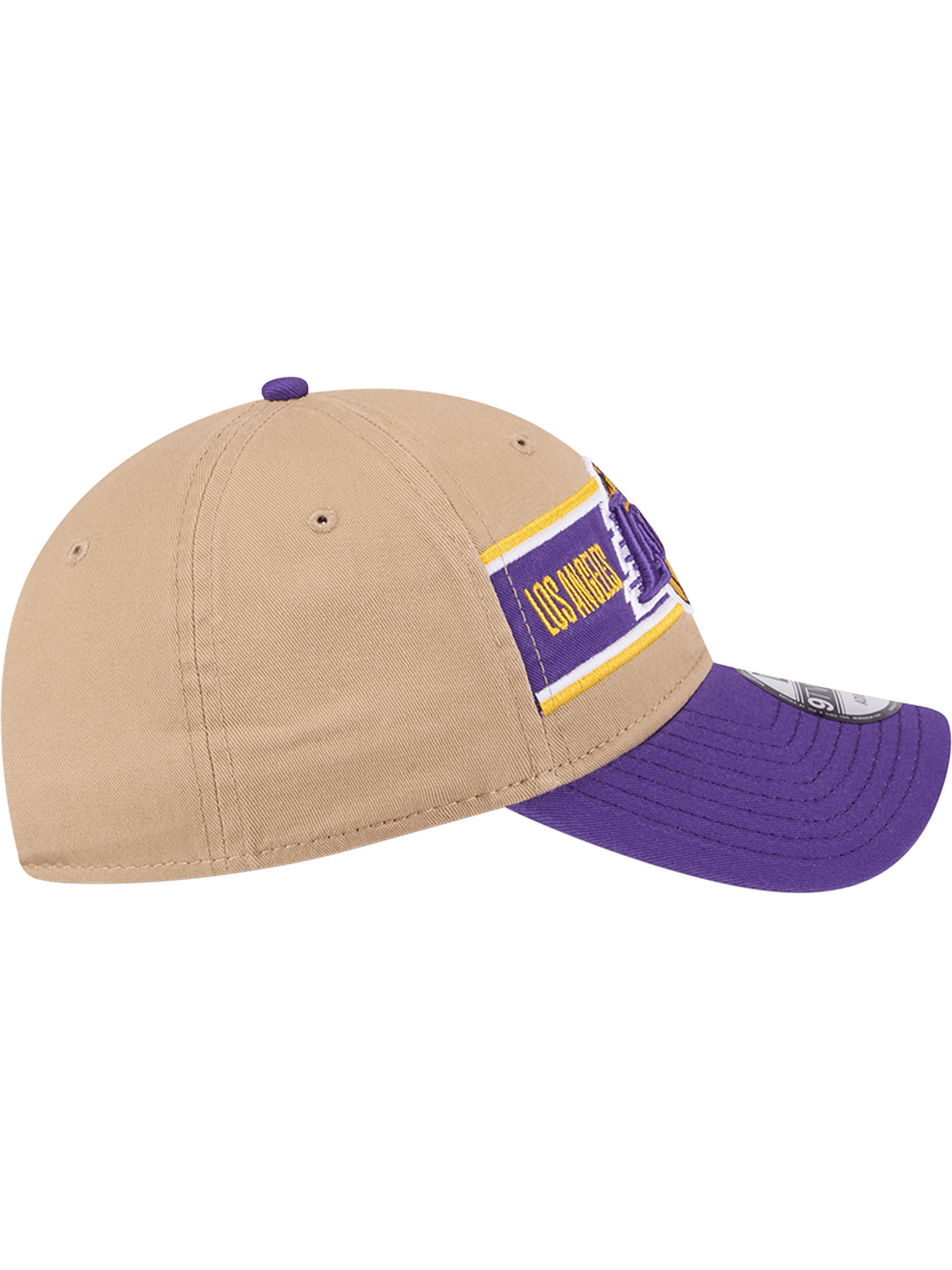 Los Angeles Lakers New Era NBA 24 Draft 9TWENTY Strapback Hat - Tan