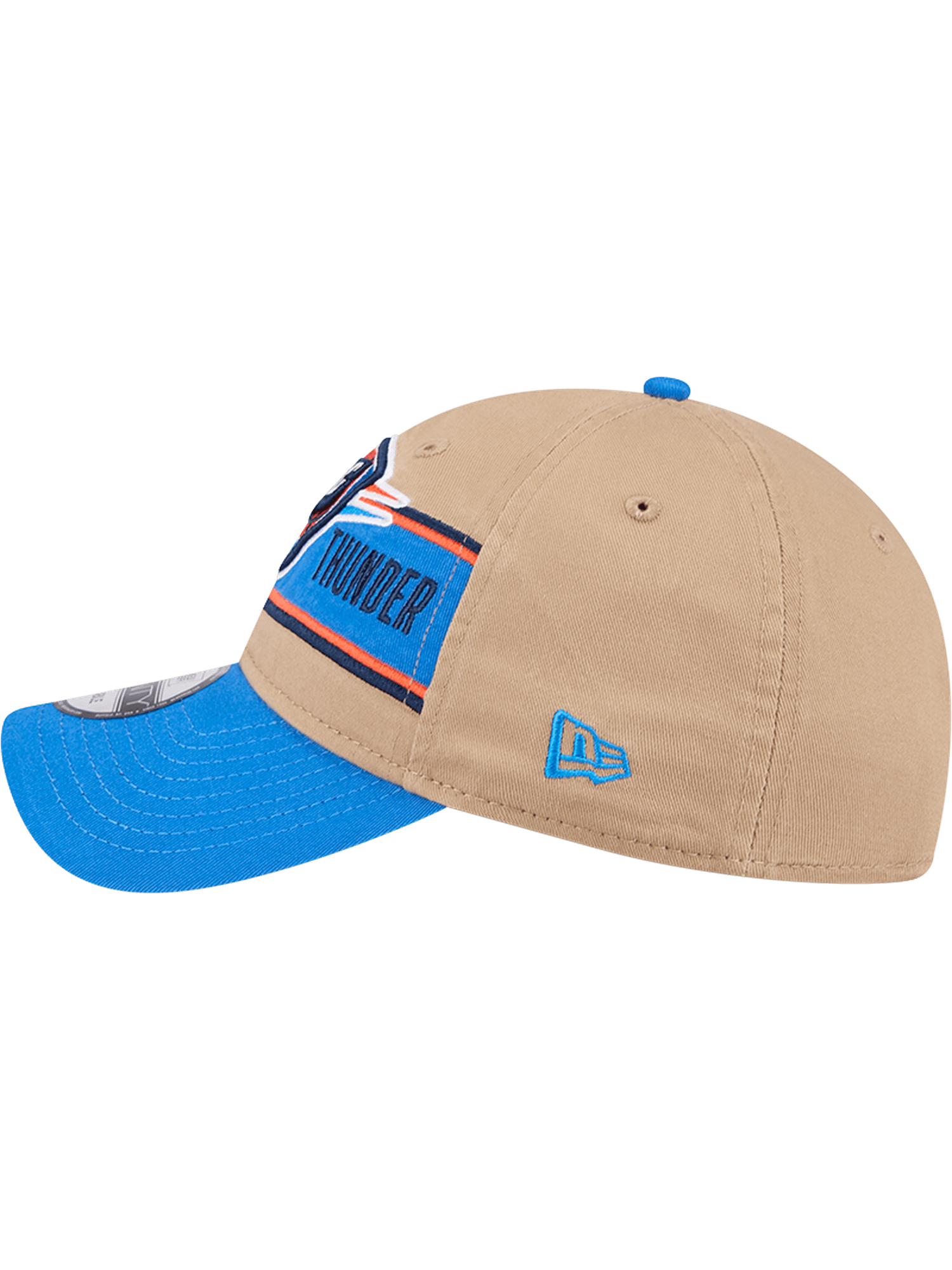 Oklahoma City Thunder New Era NBA 24 Draft 9TWENTY Strapback Hat - Tan