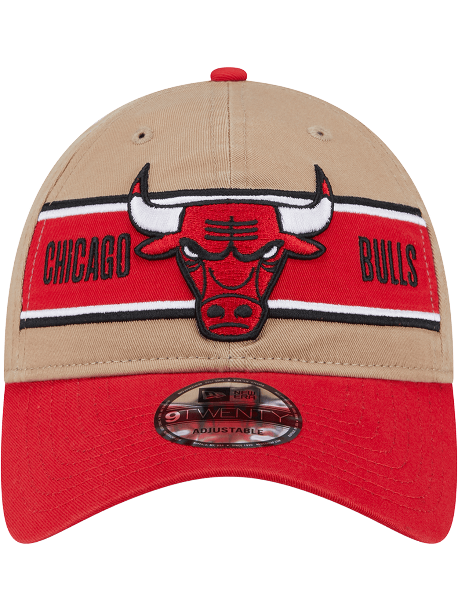 Chicago Bulls New Era NBA 24 Draft 9TWENTY Strapback Hat - Tan