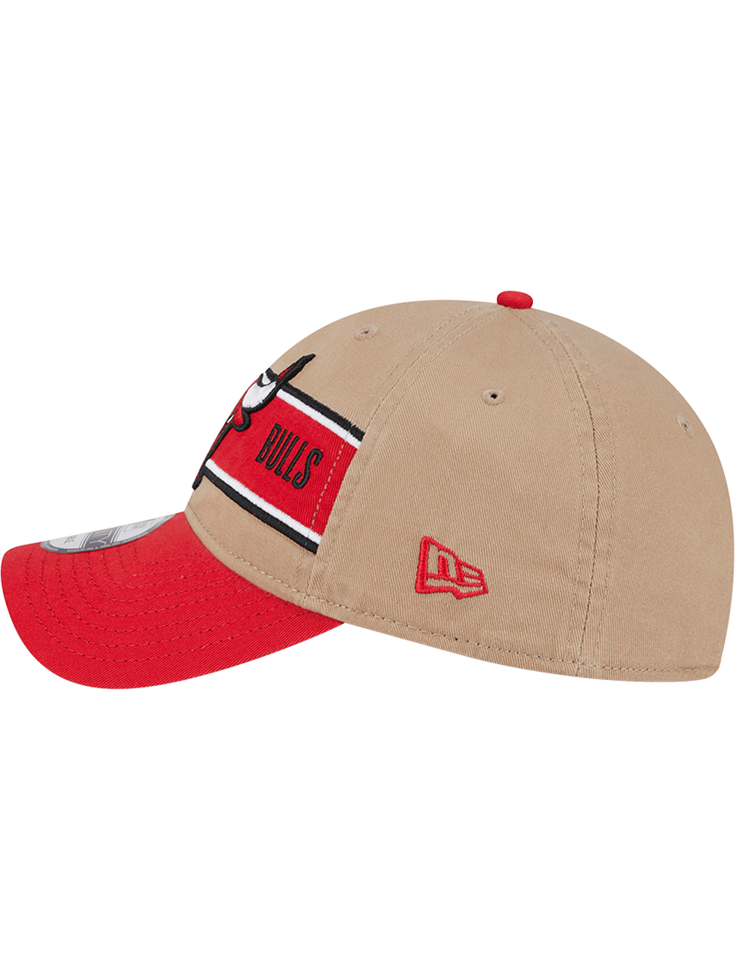 Chicago Bulls New Era NBA 24 Draft 9TWENTY Strapback Hat - Tan