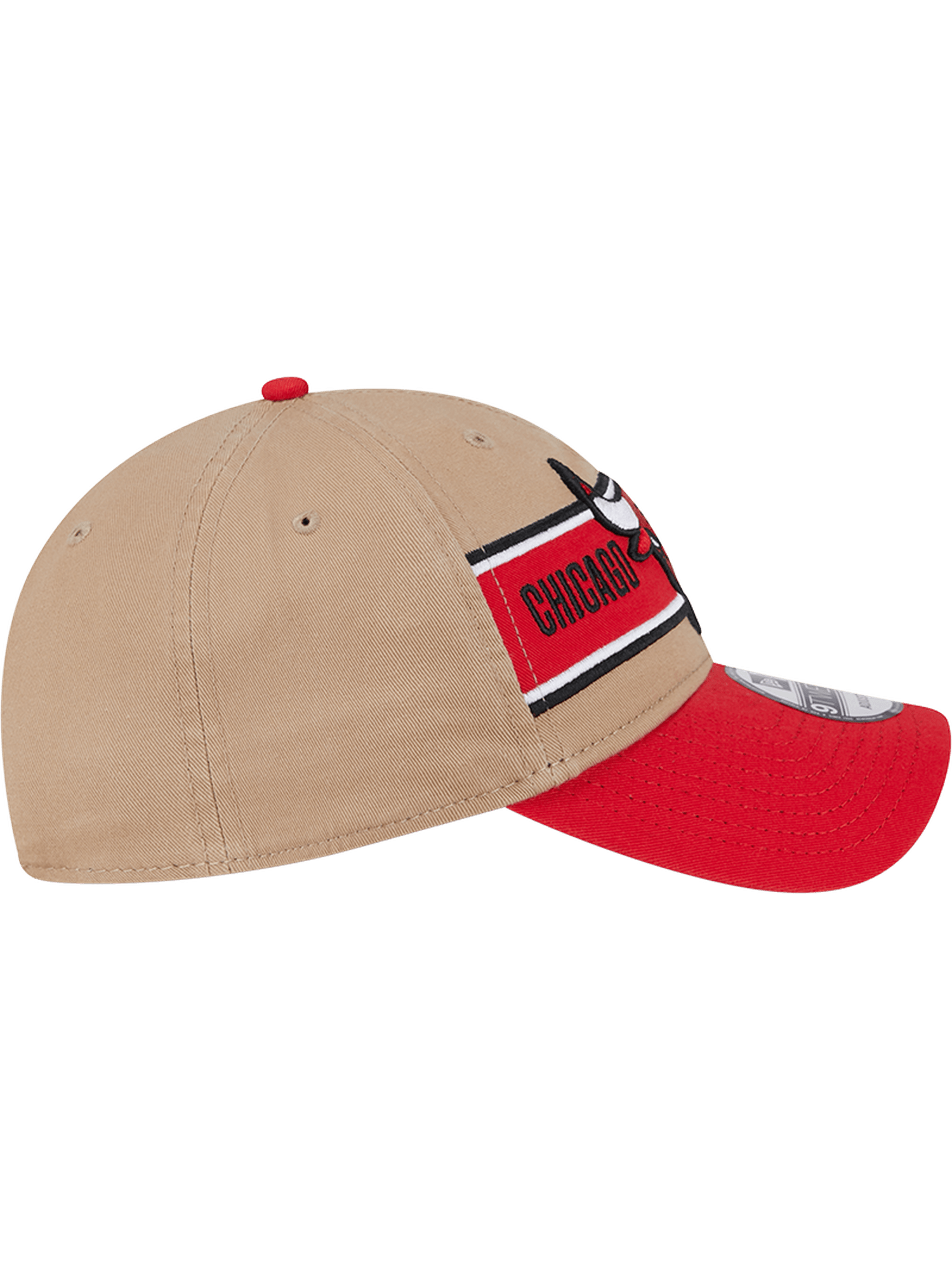 Chicago Bulls New Era NBA 24 Draft 9TWENTY Strapback Hat - Tan