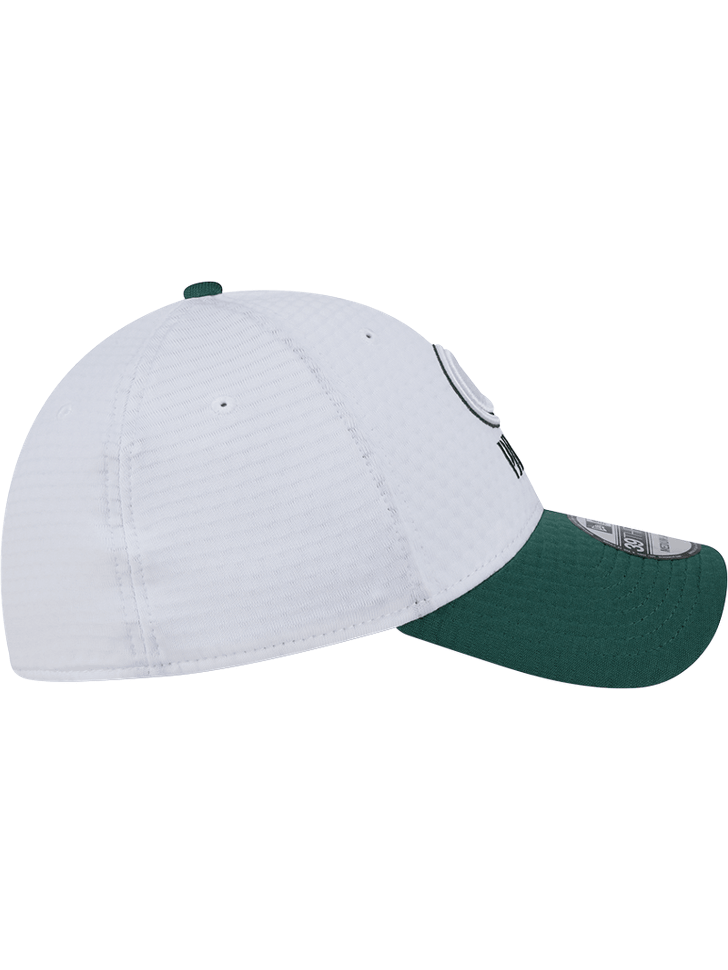 Green Bay Packers New Era NFL 24 Training 39THIRTY Stretch-Fit Hat - White