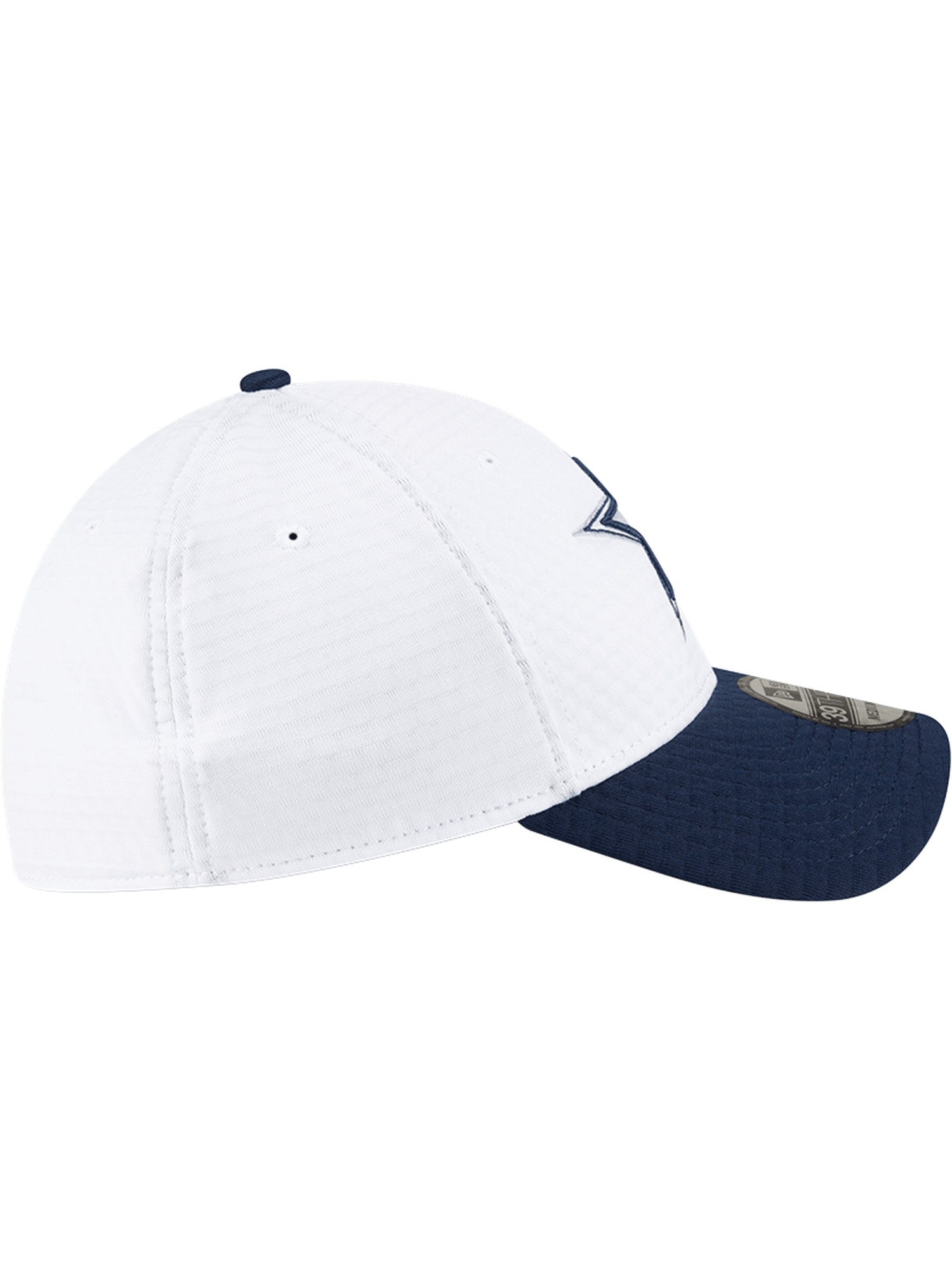 Dallas Cowboys New Era NFL 24 Training 39THIRTY Stretch-Fit Hat - White