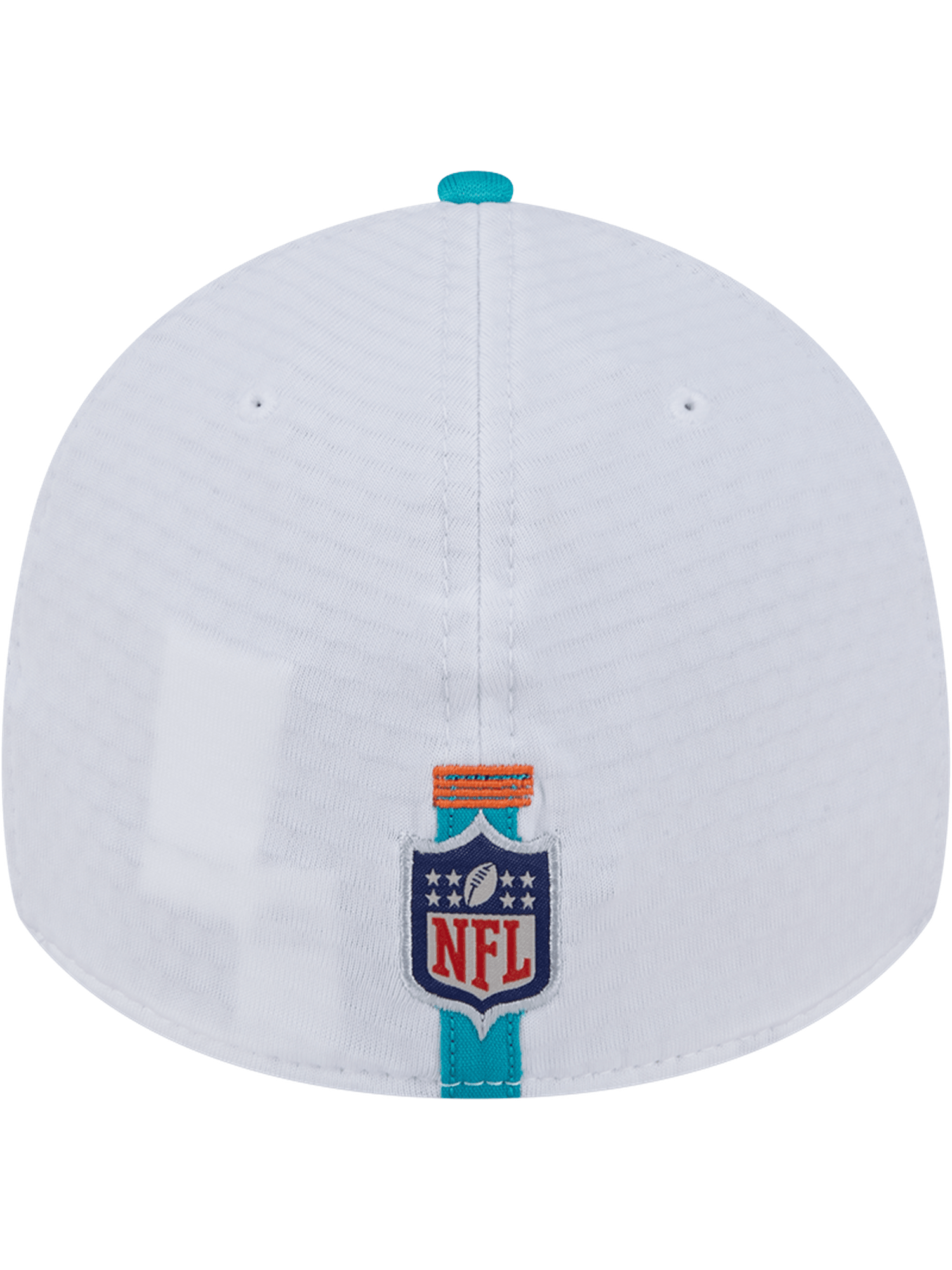 Miami Dolphins New Era NFL 24 Training 39THIRTY Stretch-Fit Hat - White