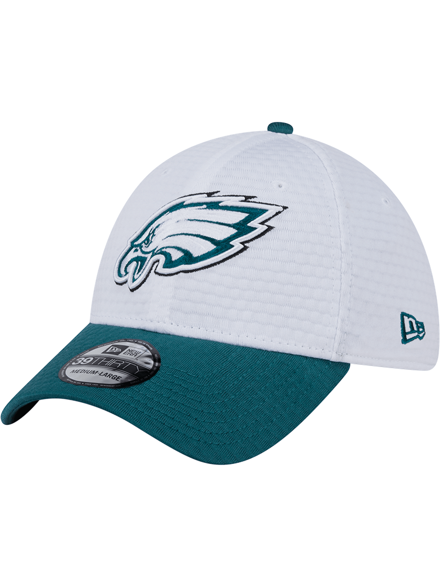 Philadelphia Eagles New Era NFL 24 Training 39THIRTY Stretch-Fit Hat - White