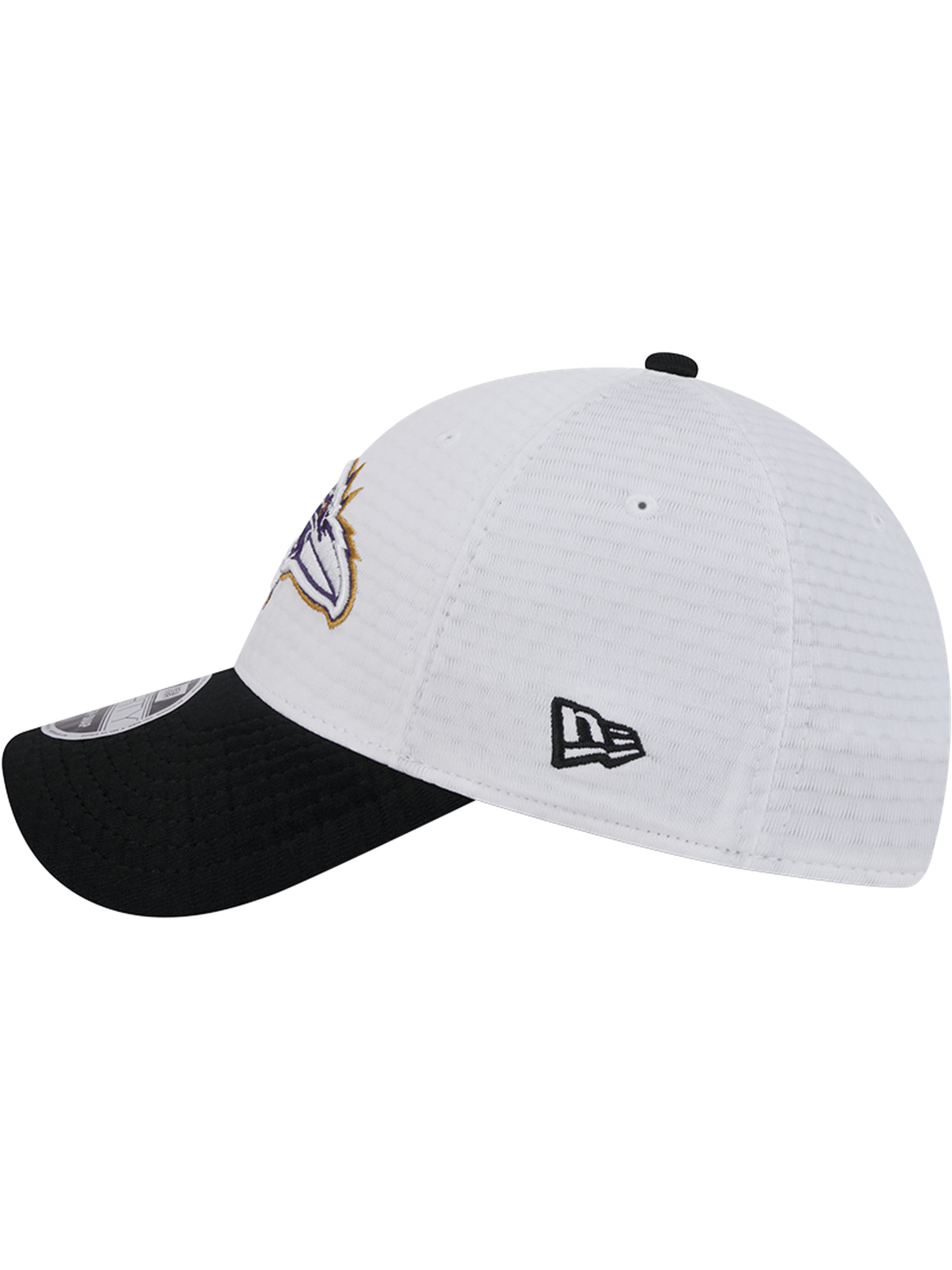 Baltimore Ravens New Era NFL 24 Training 9FORTY Stretch-Snapback Hat - White