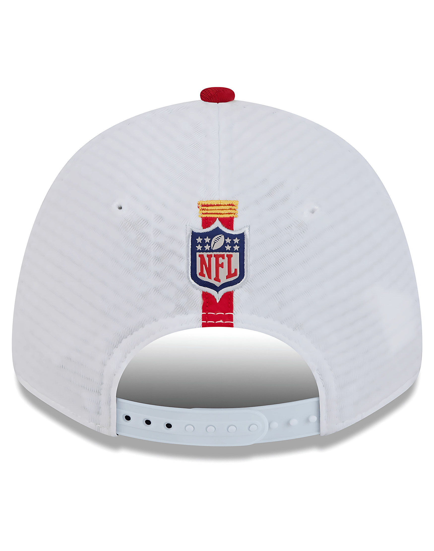 Youths Kansas City Chiefs New Era NFL 24 Training 9FORTY Snapback Hat - White