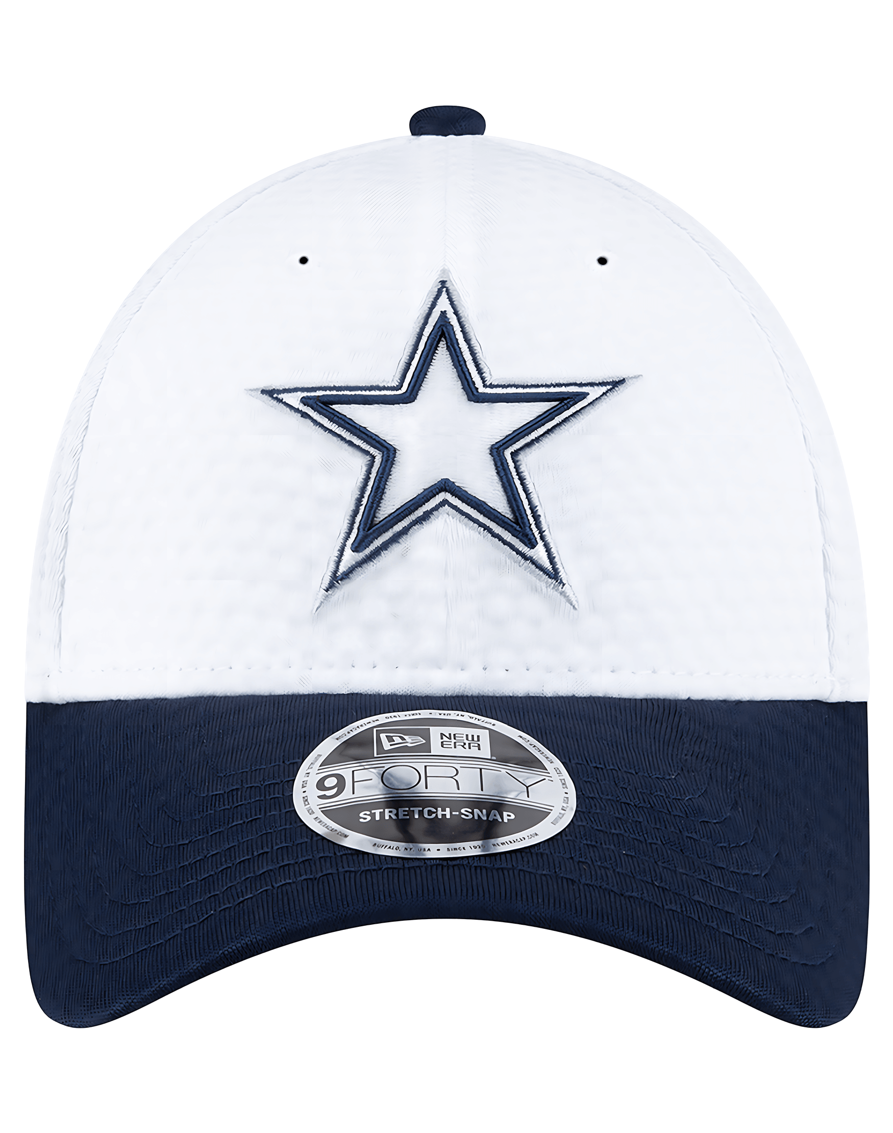 Youths Dallas Cowboys New Era NFL 24 Training 9FORTY Snapback Hat - White