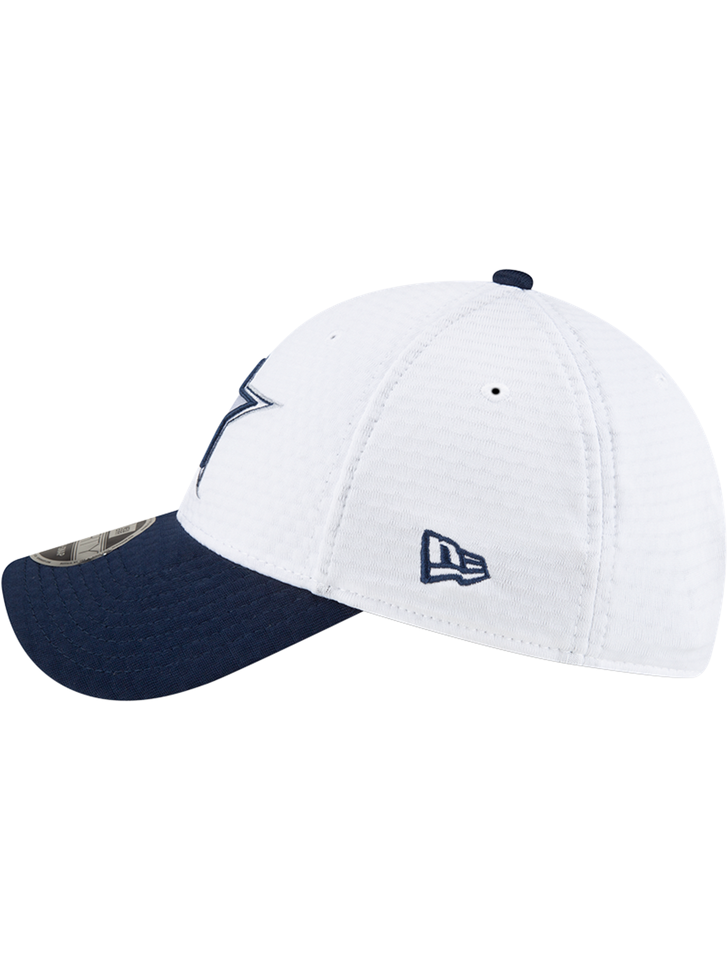 Dallas Cowboys New Era NFL 24 Training 9FORTY Stretch-Snapback Hat - White