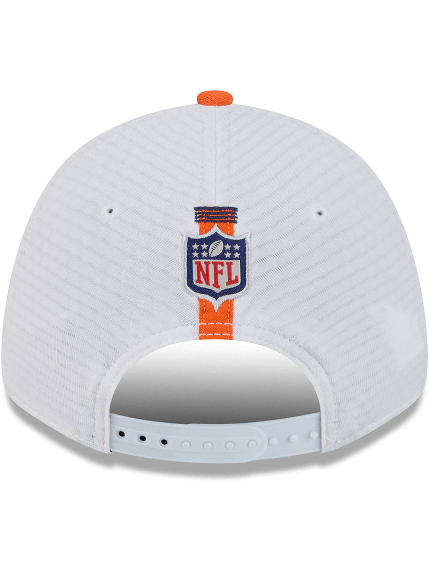 Denver Broncos New Era NFL 24 Training 9FORTY Stretch-Snapback Hat - White