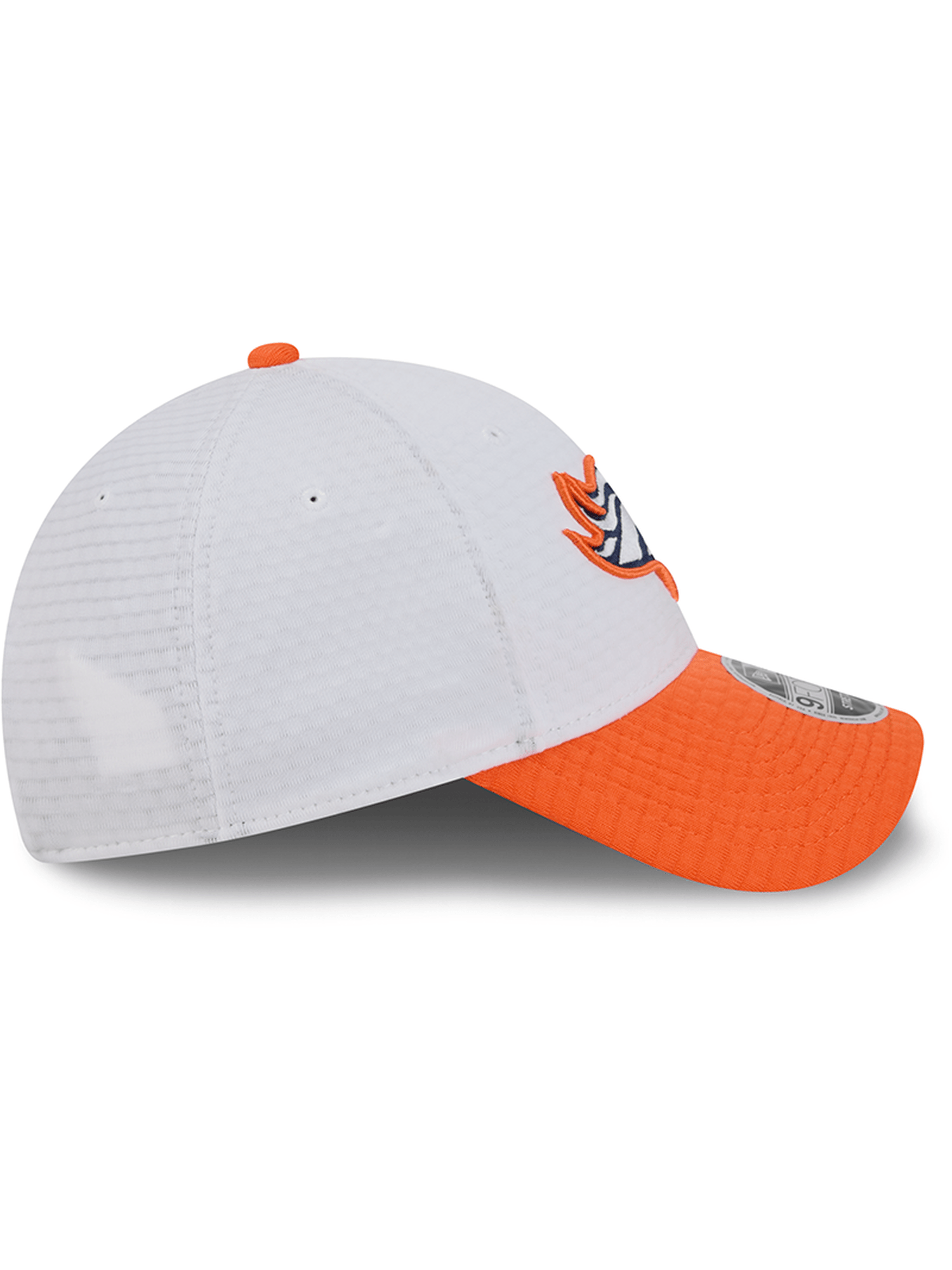 Denver Broncos New Era NFL 24 Training 9FORTY Stretch-Snapback Hat - White