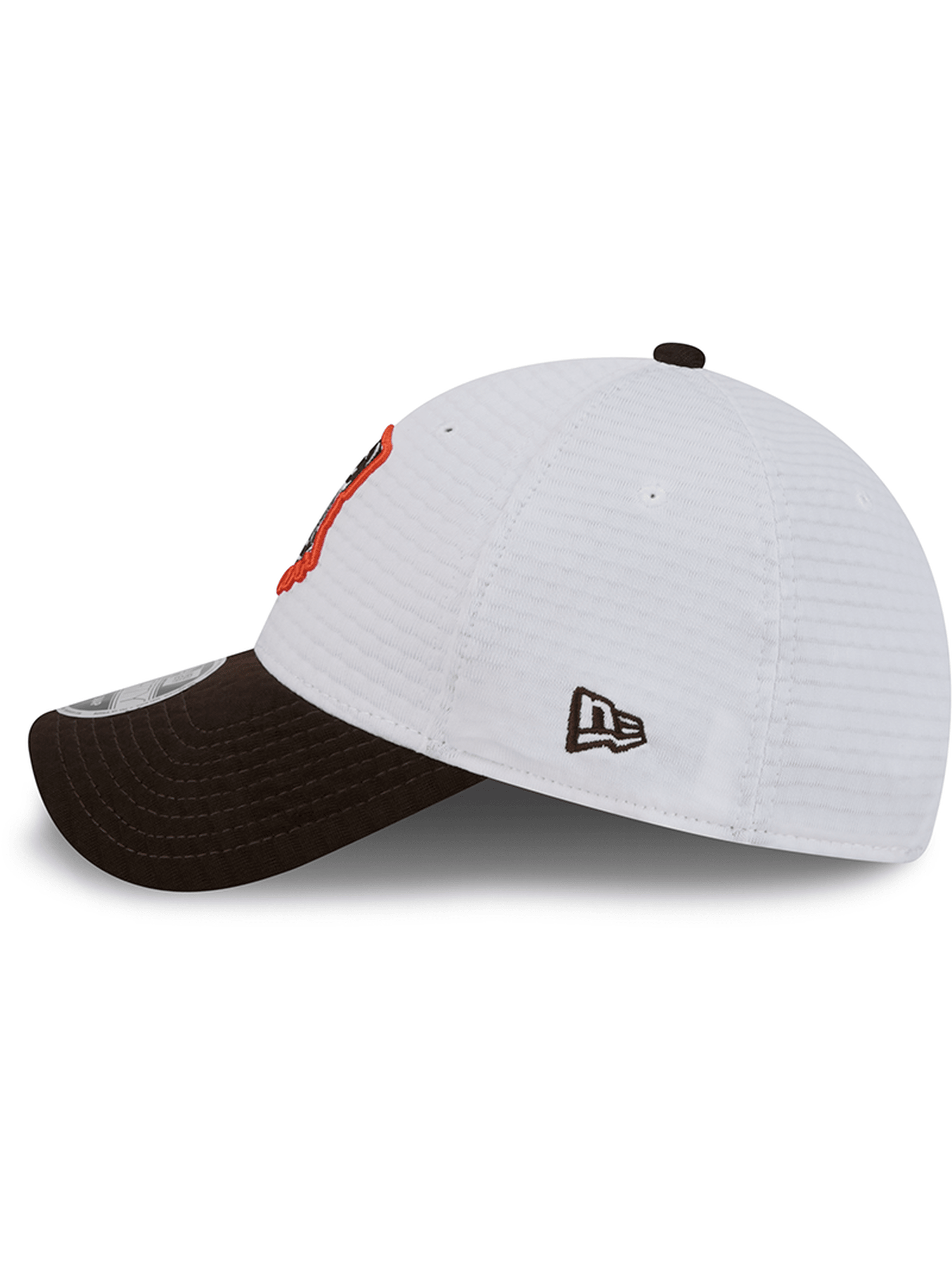 Cleveland Browns New Era NFL 24 Training 9FORTY Stretch-Snapback Hat - White