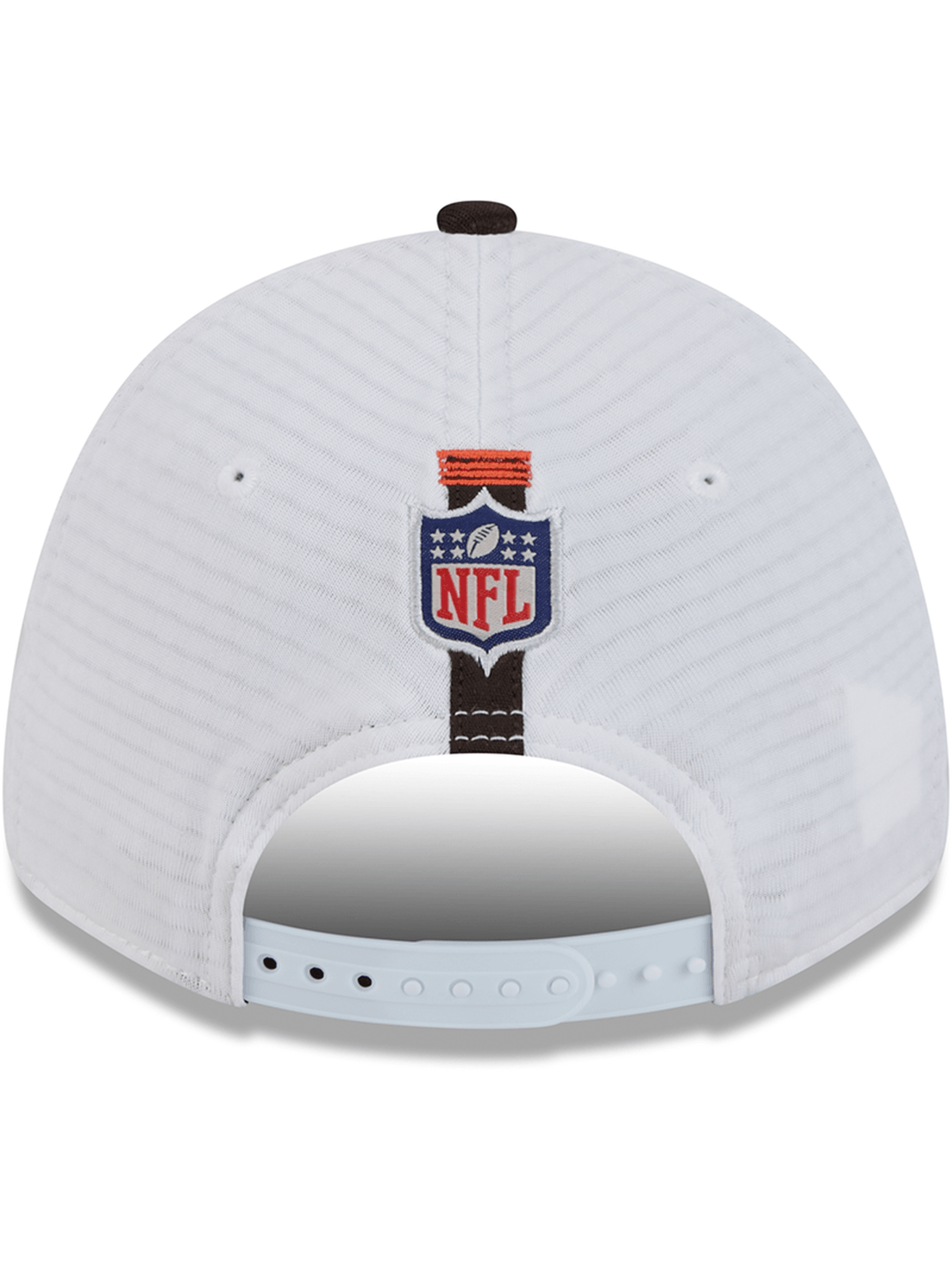 Cleveland Browns New Era NFL 24 Training 9FORTY Stretch-Snapback Hat - White