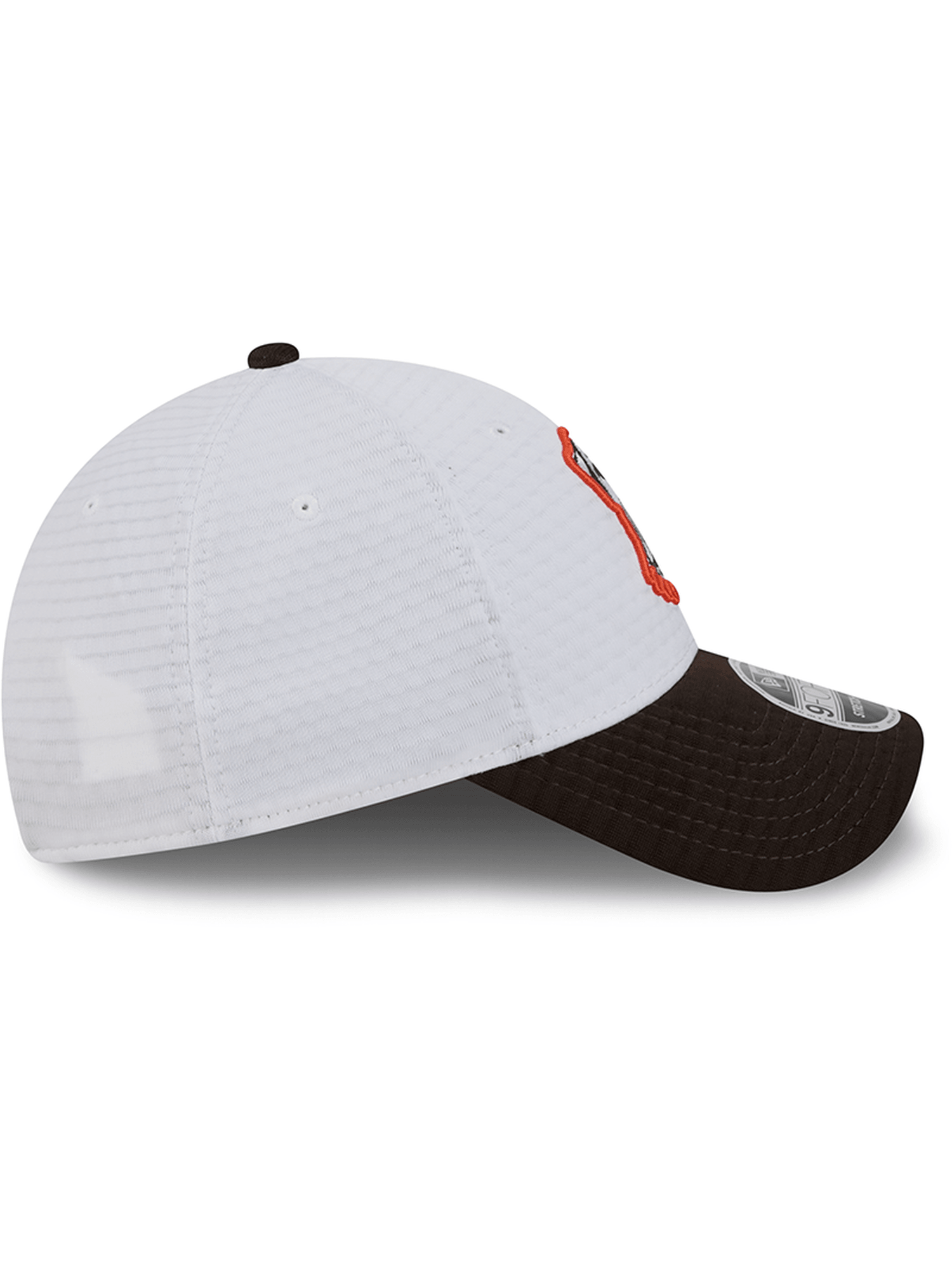 Cleveland Browns New Era NFL 24 Training 9FORTY Stretch-Snapback Hat - White