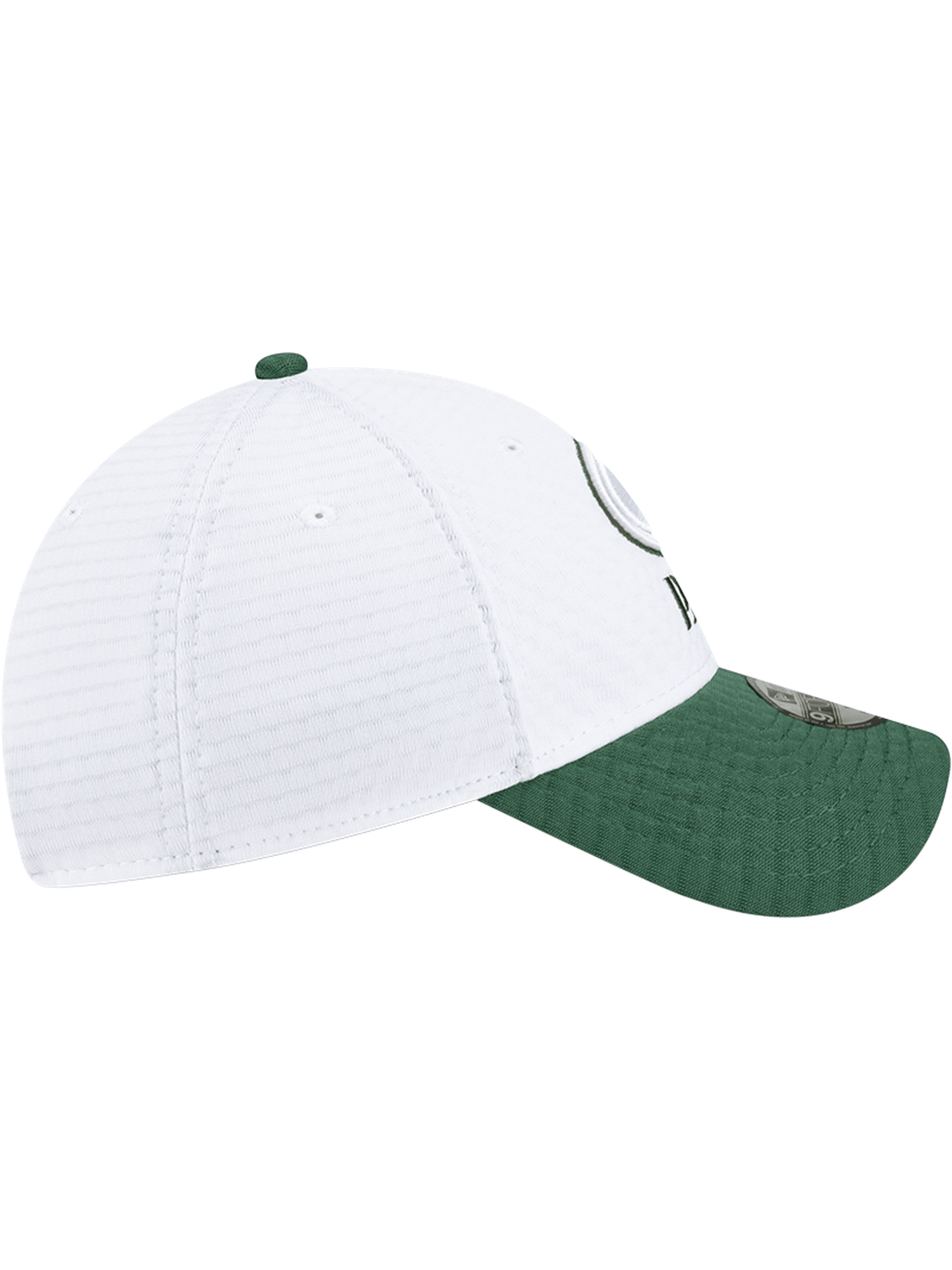 Green Bay Packers New Era NFL 24 Training 9FORTY Stretch-Snapback Hat - White