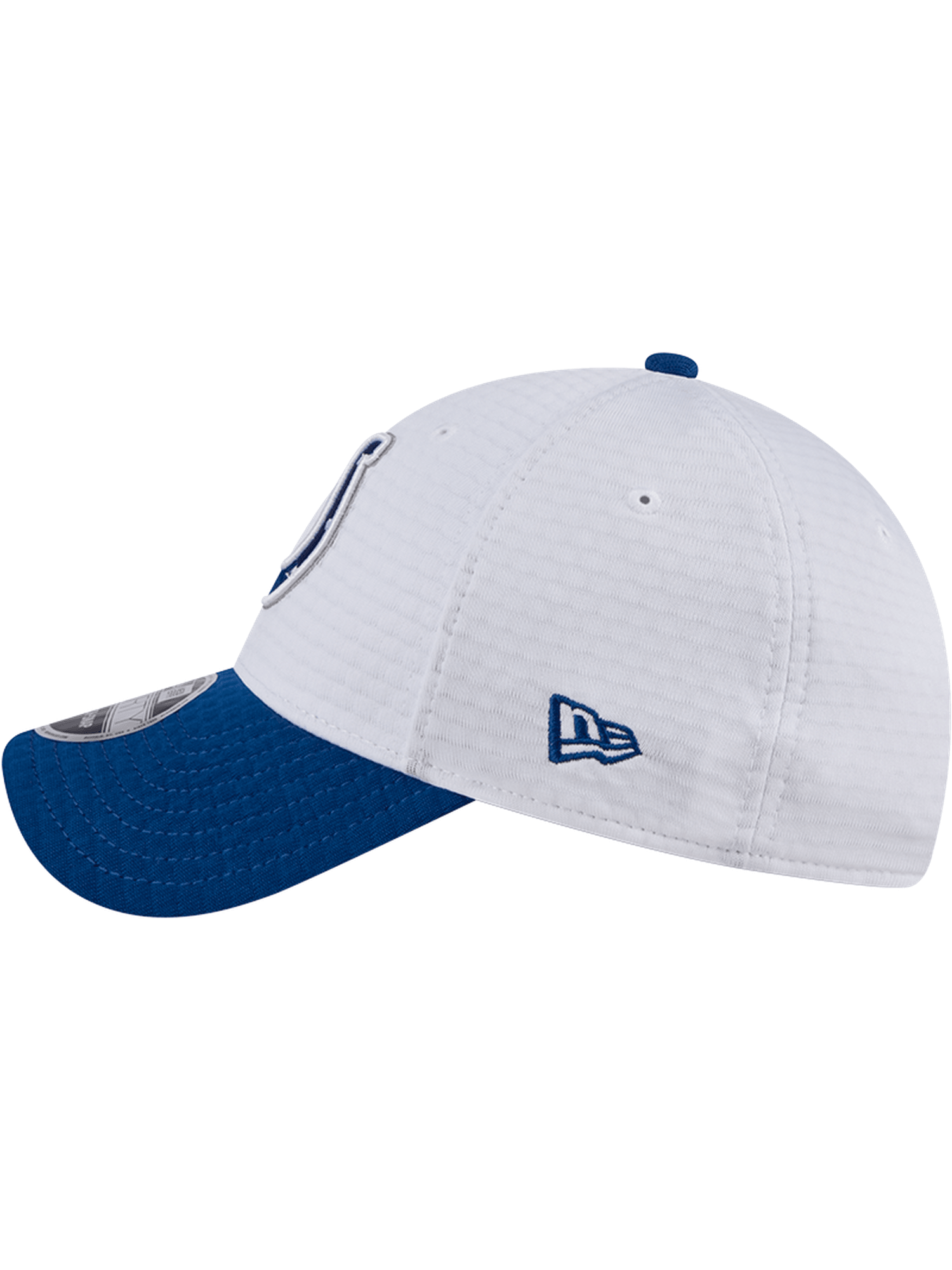 Indianapolis Colts New Era NFL 24 Training 9FORTY Stretch-Snapback Hat - White