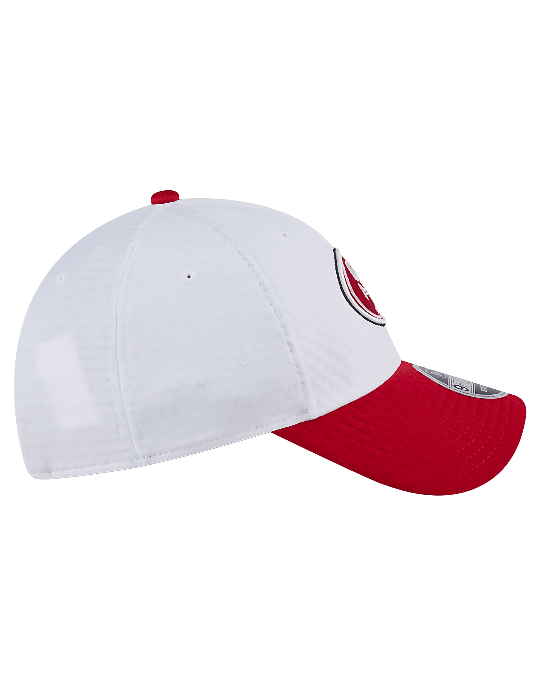 San Francisco 49ers New Era NFL 24 Training 9FORTY Stretch-Snapback Hat - White