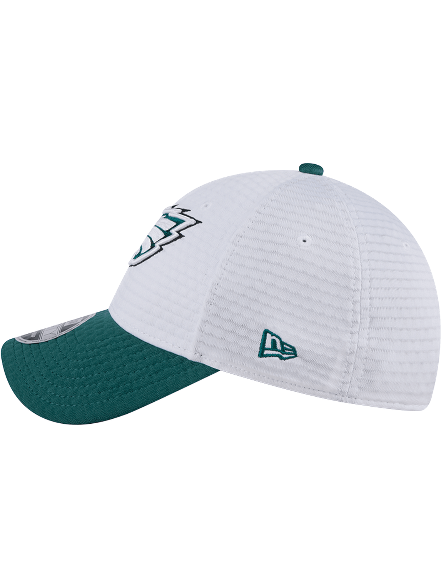 Philadelphia Eagles New Era NFL 24 Training 9FORTY Stretch-Snapback Hat - White