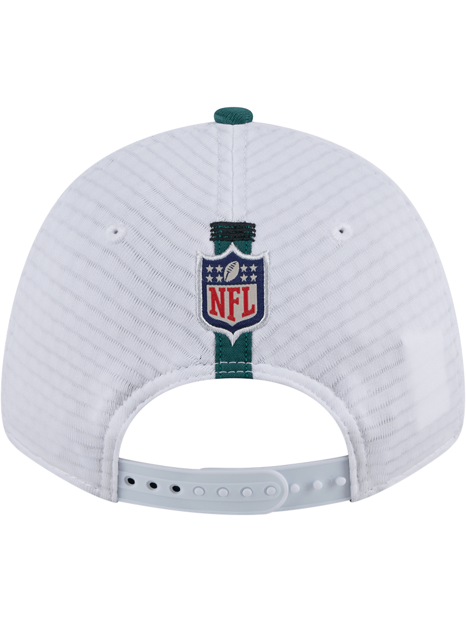 Philadelphia Eagles New Era NFL 24 Training 9FORTY Stretch-Snapback Hat - White