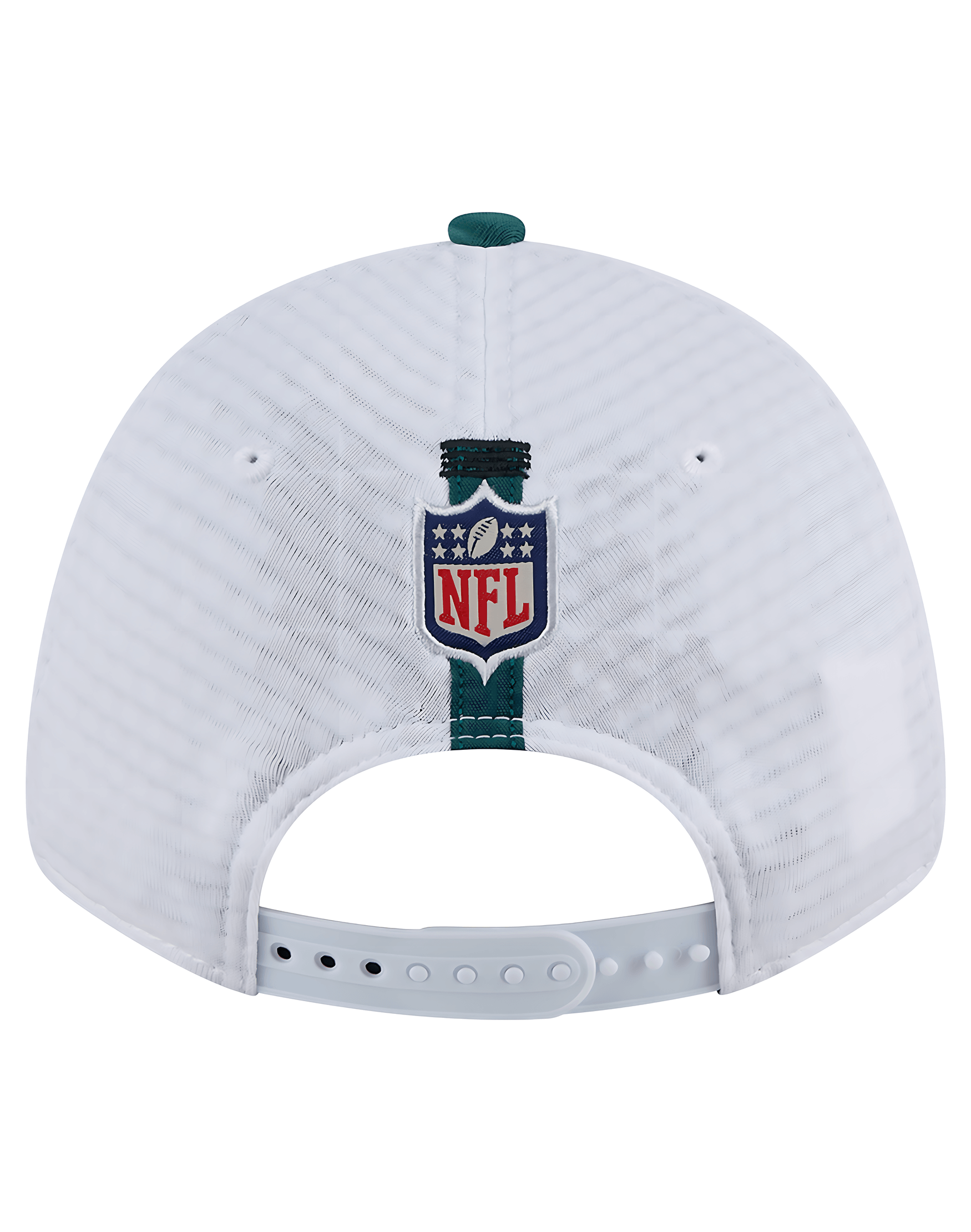 Youths Philadelphia Eagles New Era NFL 24 Training 9FORTY Snapback Hat - White