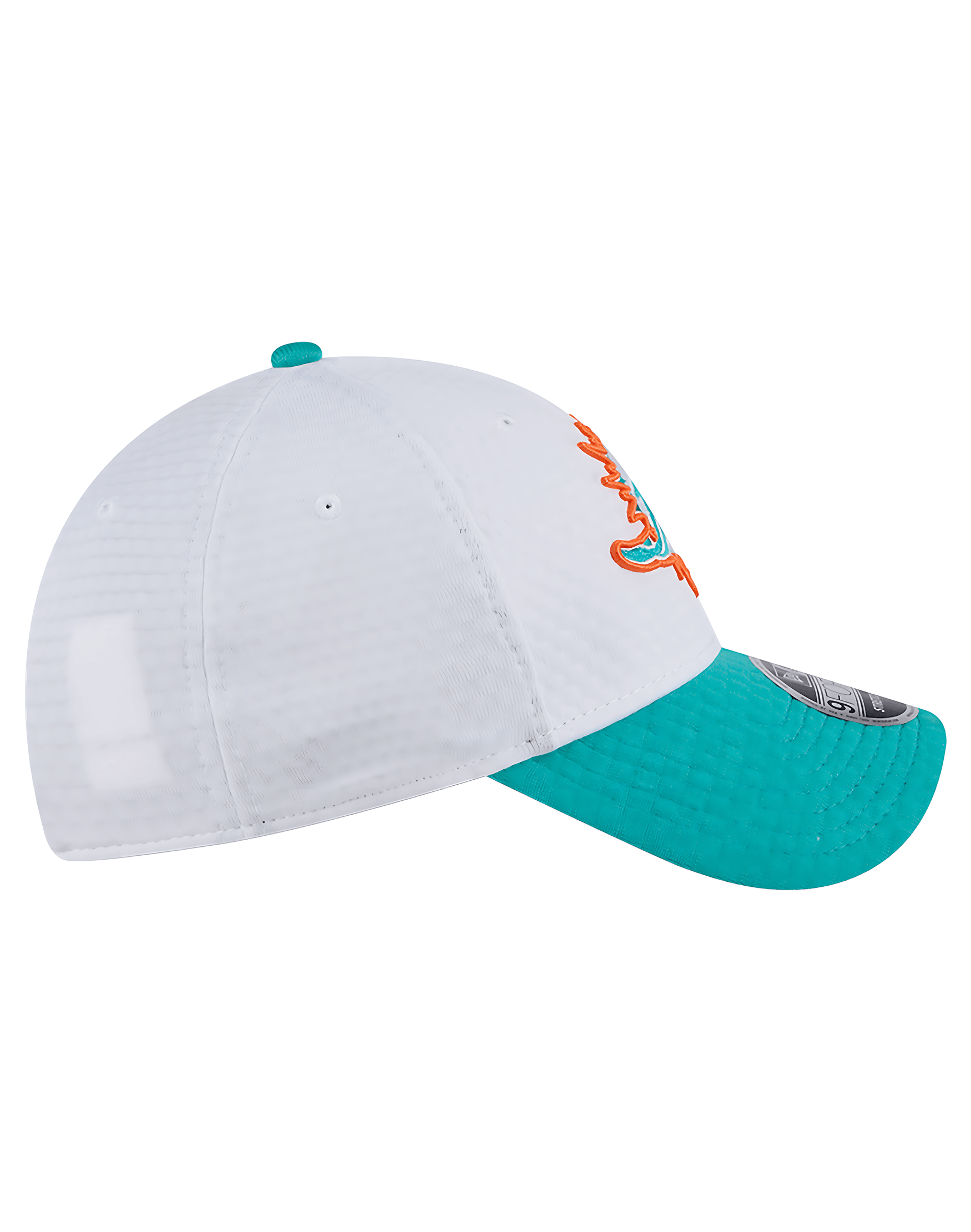 Youths Miami Dolphins New Era NFL 24 Training 9FORTY Snapback Hat - White