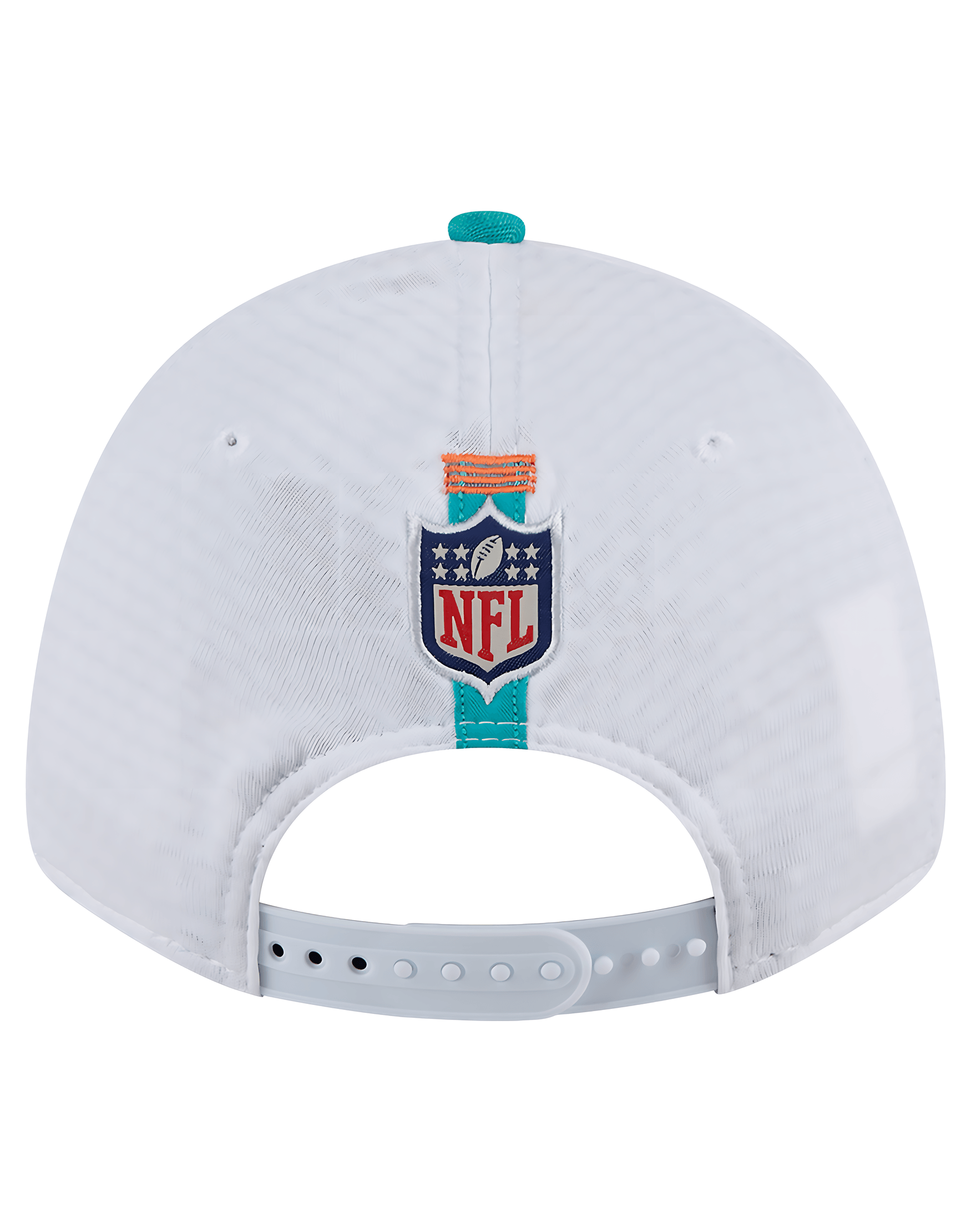 Youths Miami Dolphins New Era NFL 24 Training 9FORTY Snapback Hat - White