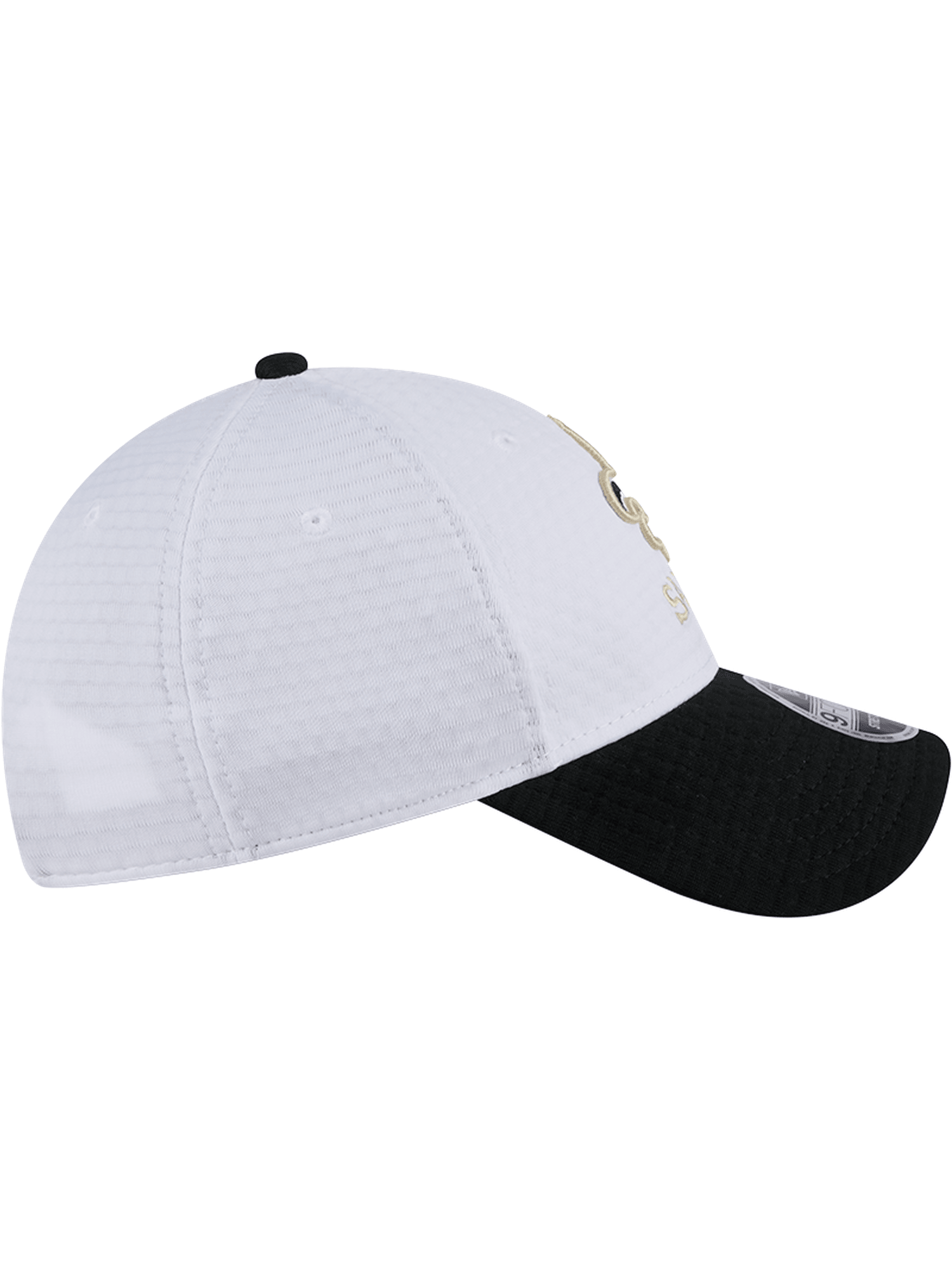 New Orleans Saints New Era NFL 24 Training 9FORTY Stretch-Snapback Hat - White