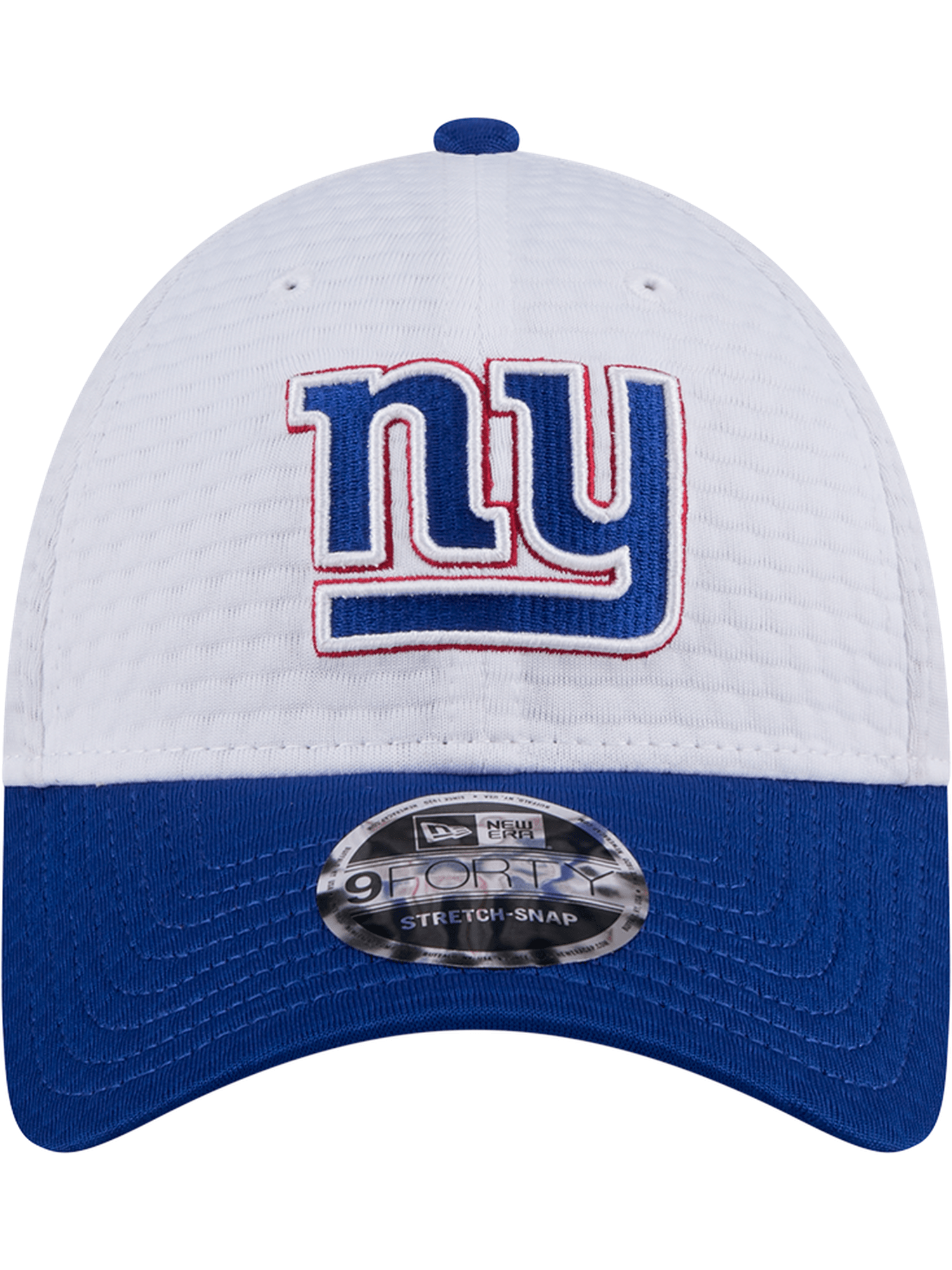 New York Giants New Era NFL 24 Training 9FORTY Stretch-Snapback Hat - White