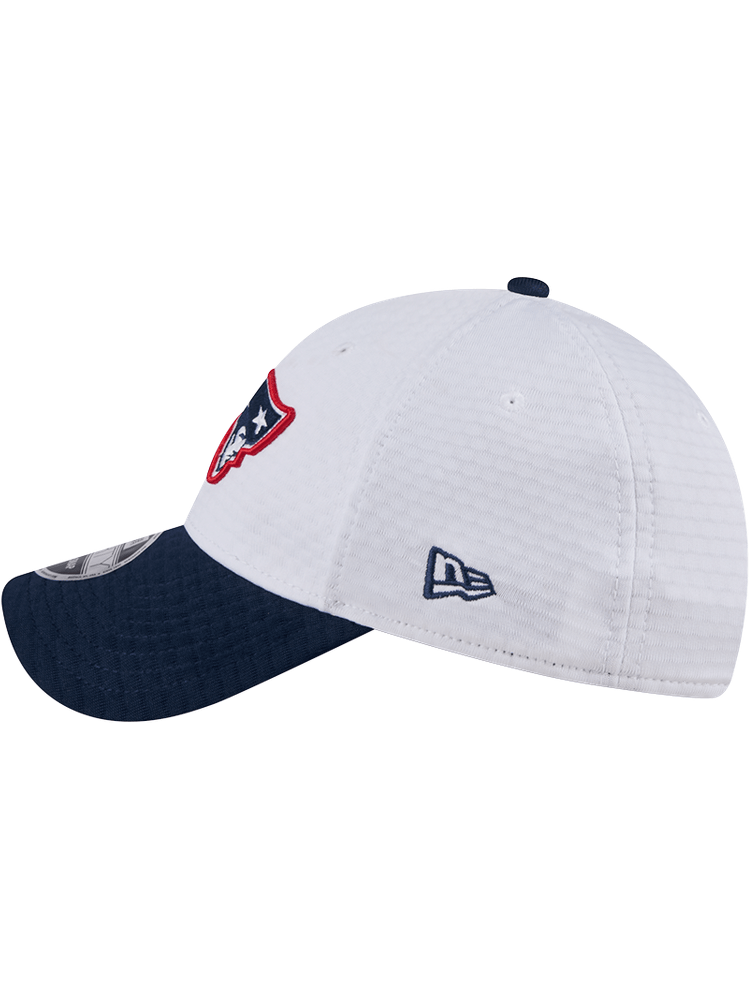 New England Patriots New Era NFL 24 Training 9FORTY Stretch-Snapback Hat - White