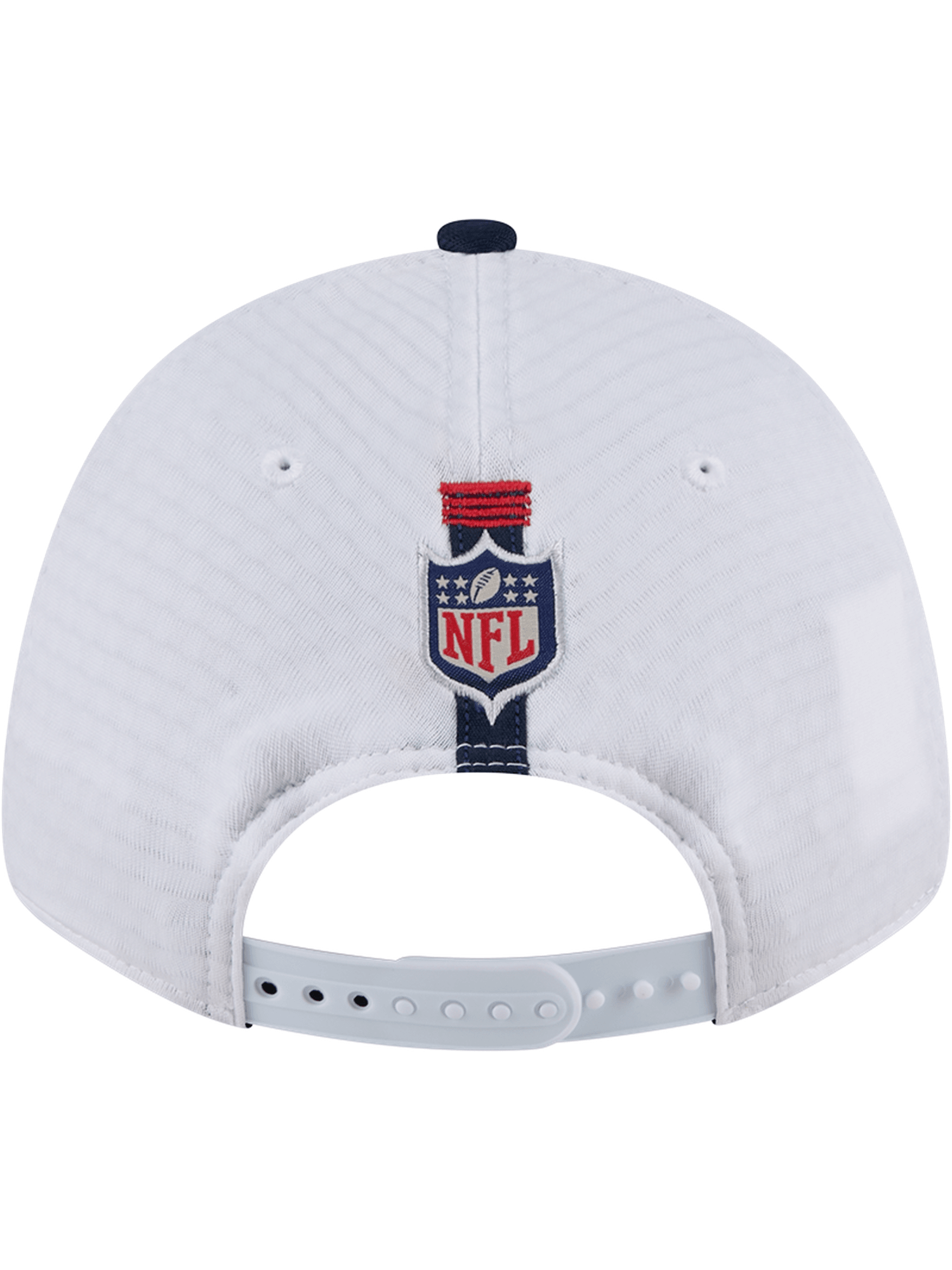 New England Patriots New Era NFL 24 Training 9FORTY Stretch-Snapback Hat - White